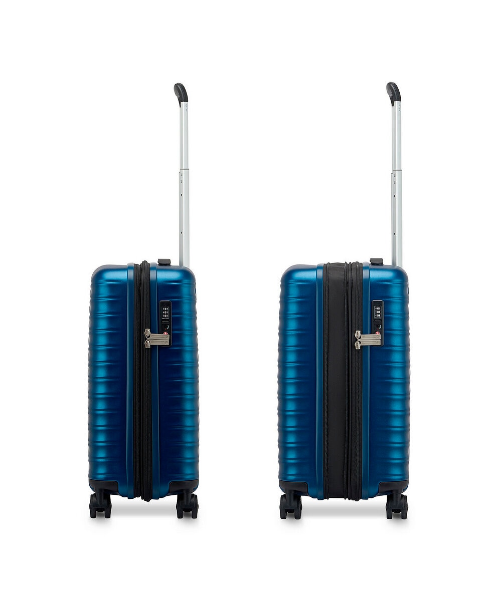 Maleta de cabina expandible wave dlx rígida con capacidad 38/48l dimensiones 55x35x20/21.7cm - Roncato - Azul eléctrico Azul eléctrico-6