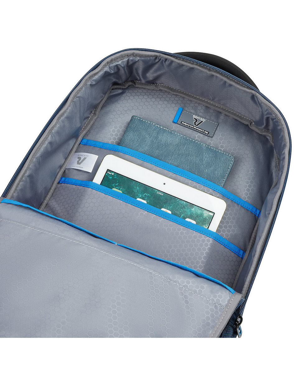 Imagen 7 de Beverly mochila trabajo para portátil 15.6 - Roncato - 42x29x15 cm - Azul Azul