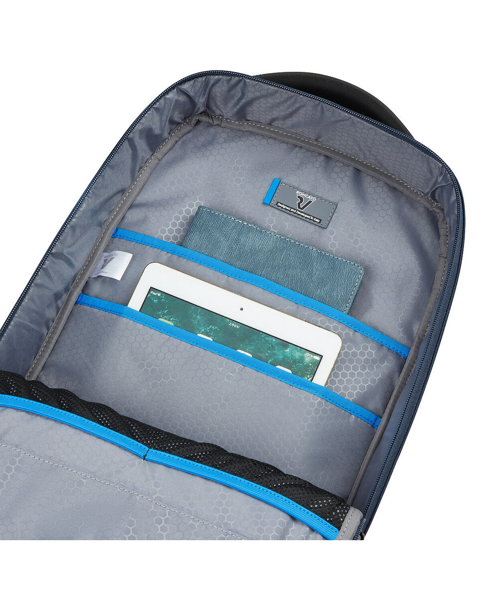 Imagen 7 de Beverly mochila trabajo para portátil 15.6 - Roncato - 42x29x15 cm - Azul Azul