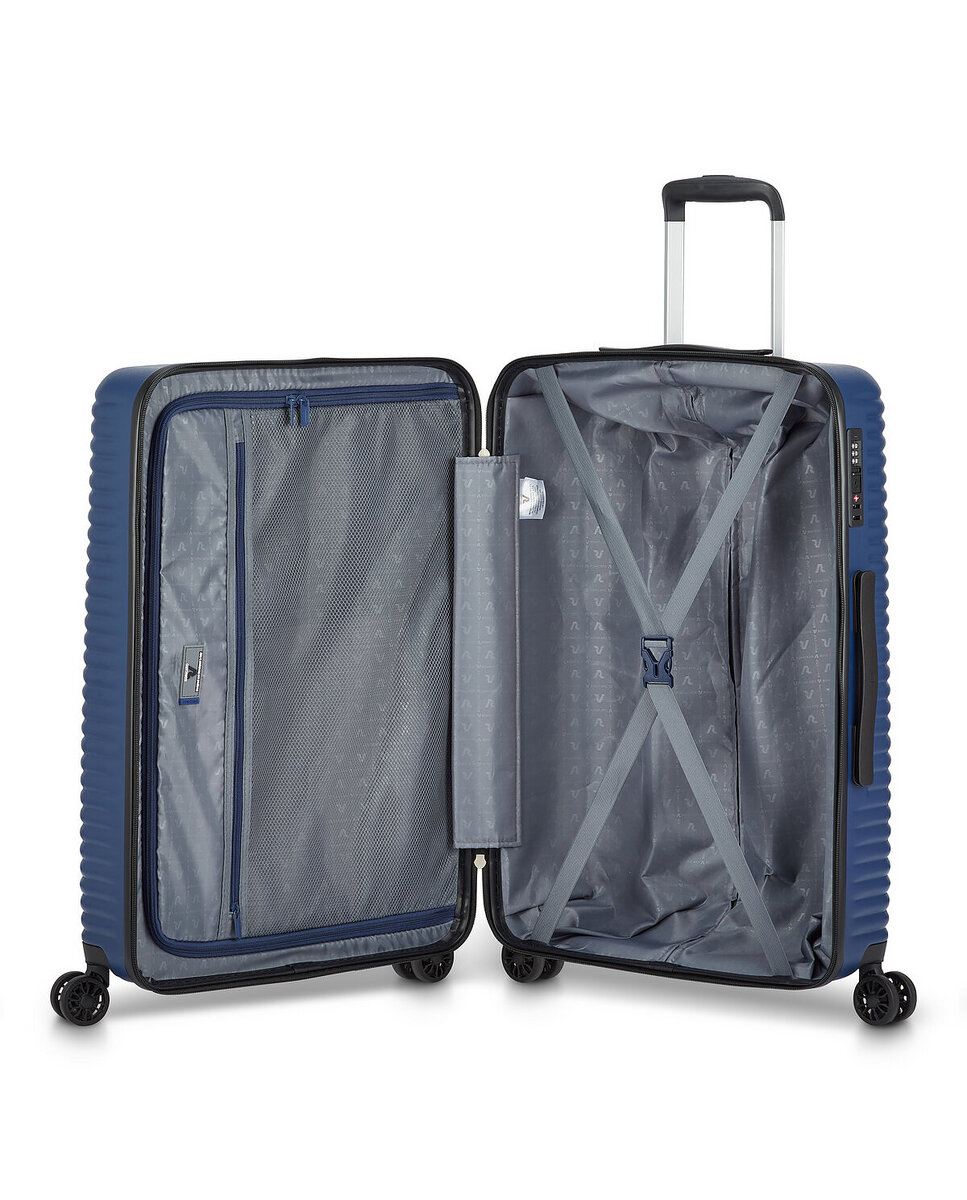 Imagen 4 de Maleta mediana swing rígida con capacidad 73l - Roncato - Azul oscuro Azul oscuro