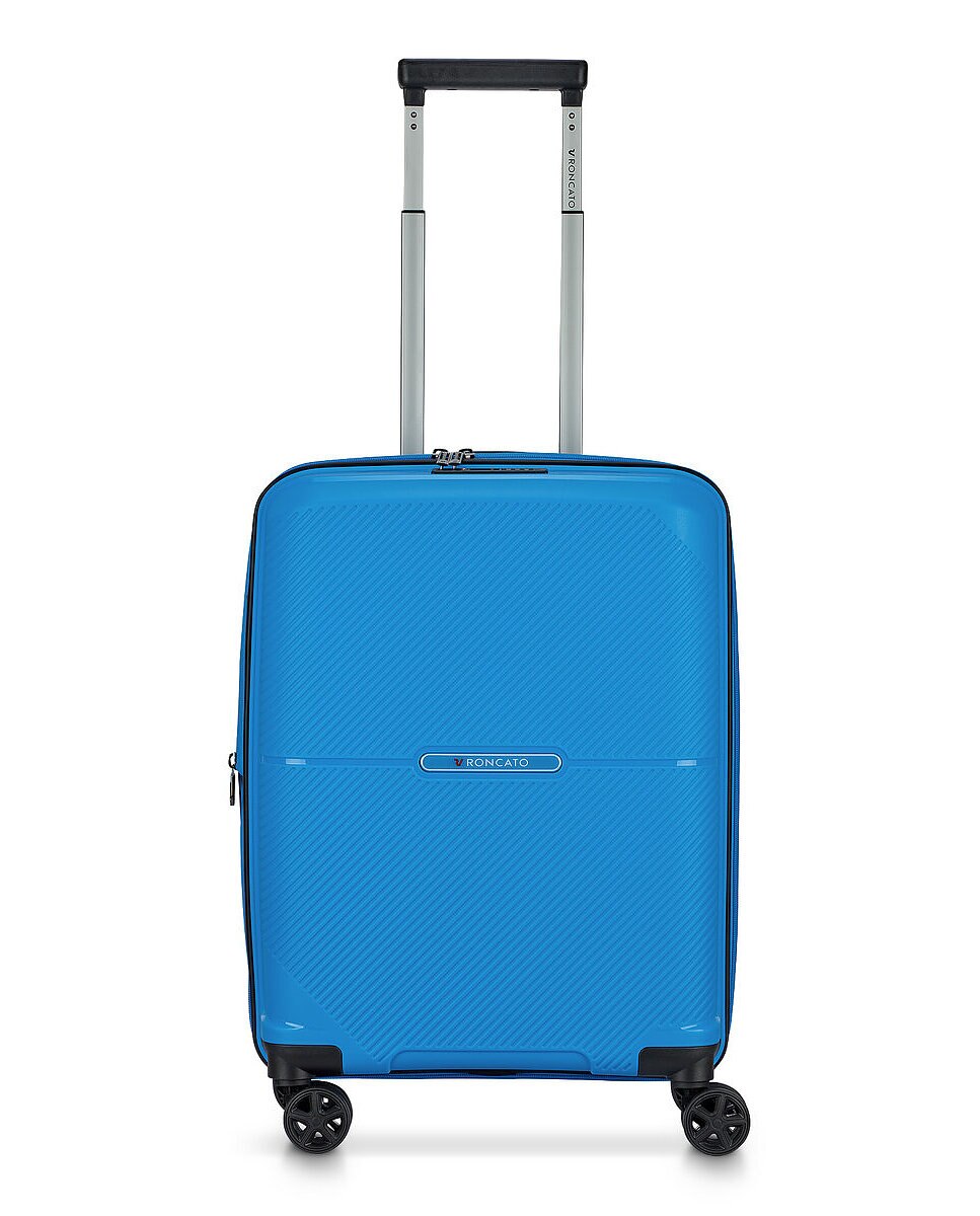 Imagen 2 de Maleta de cabina expandible storm rígida con capacidad 40/46l dimensiones 55x40x20/23cm - Roncato - Cielo Cielo