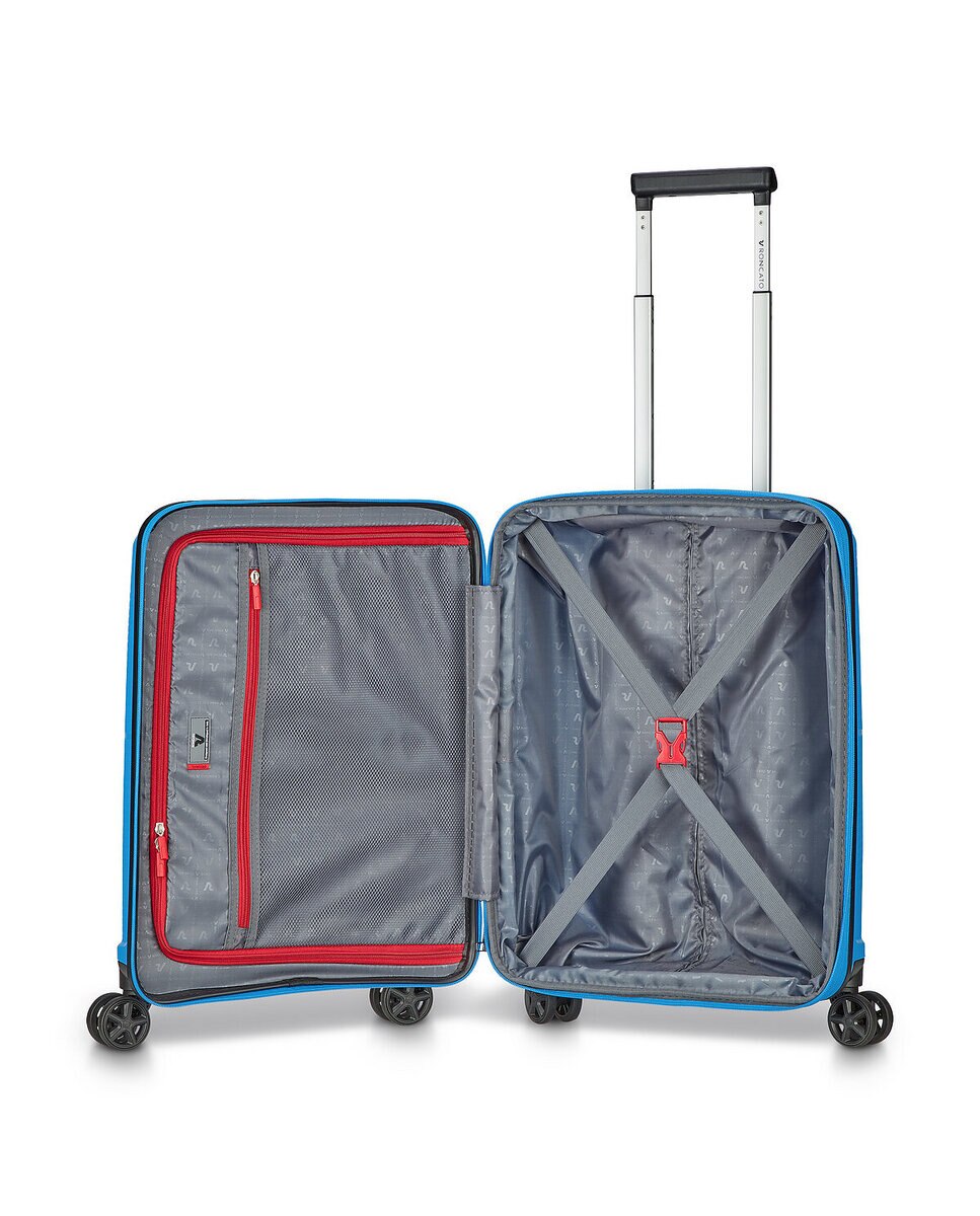Imagen 3 de Maleta de cabina expandible storm rígida con capacidad 40/46l dimensiones 55x40x20/23cm - Roncato - Cielo Cielo