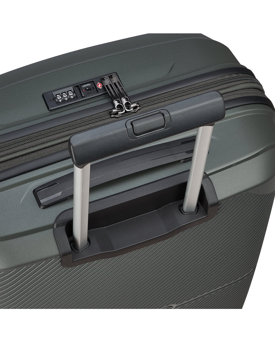 Imagen 9 de Maleta de cabina expandible storm rígida con capacidad 40/46l dimensiones 55x40x20/23cm - Roncato - Verde oscuro Verde oscuro