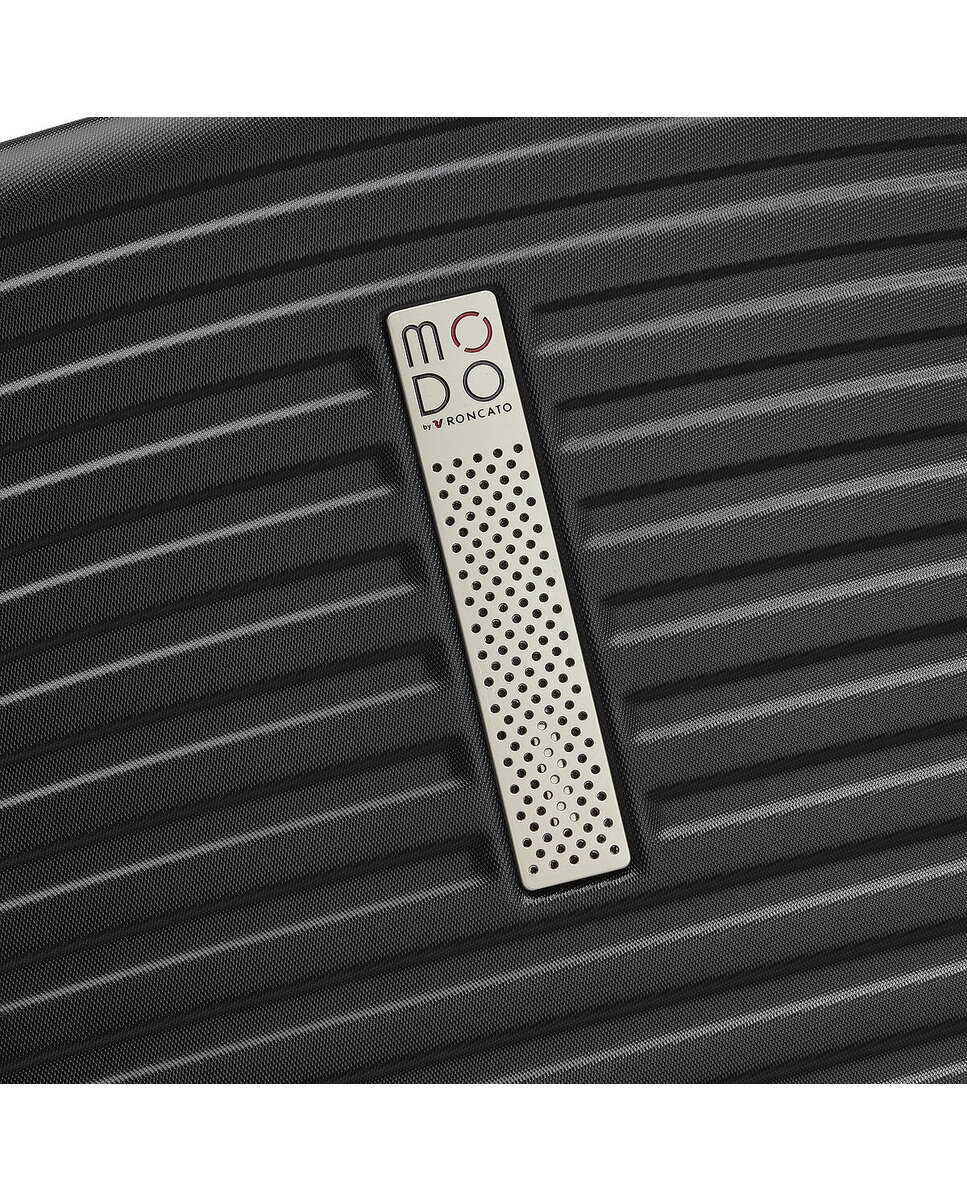 Imagen 9 de Maleta mediana expandible vega rígida con capacidad 72/83l - Modo by Roncato - Negro Negro