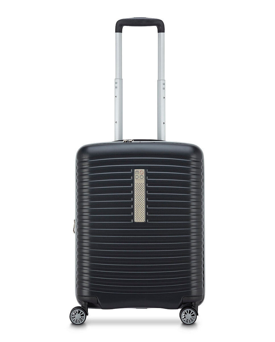 Imagen 2 de Maleta de cabina expandible vega rígida con capacidad 39/44l dimensiones 55x40x20/25cm - Modo by Roncato - Negro Negro