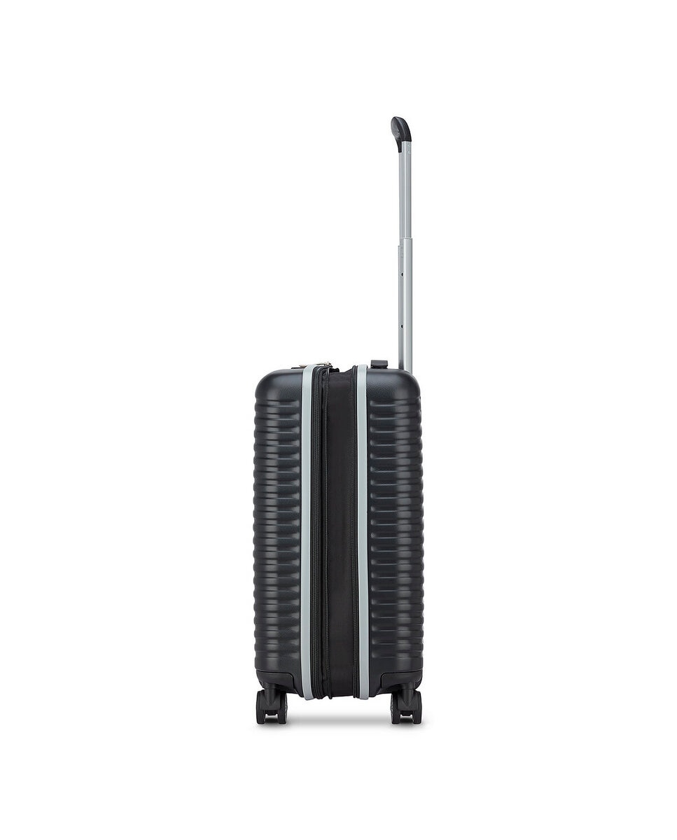 Imagen 6 de Maleta de cabina expandible vega rígida con capacidad 39/44l dimensiones 55x40x20/25cm - Modo by Roncato - Negro Negro