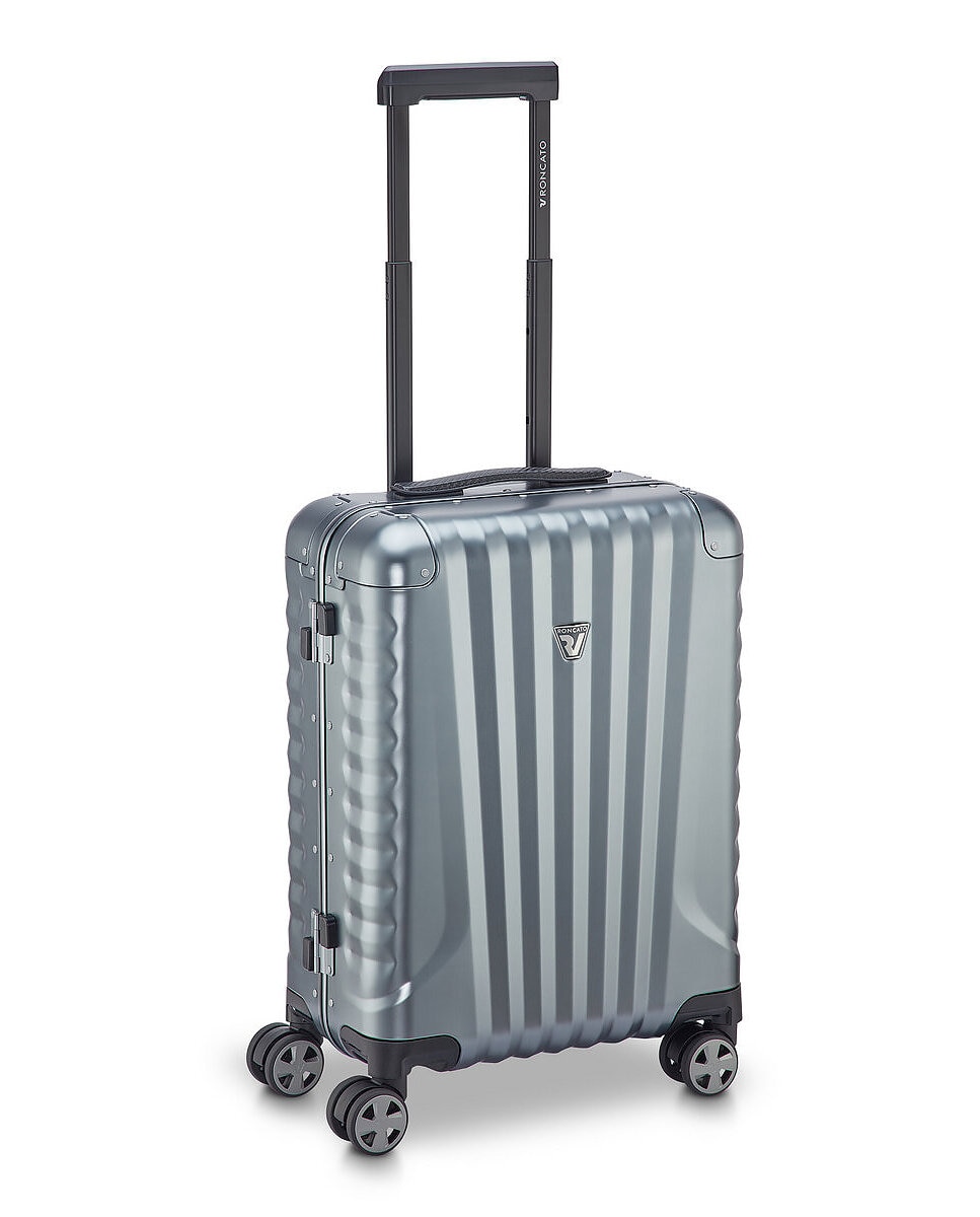 Imagen 0 de Maleta de cabina uno al rígida con capacidad 40l dimensiones 55x40x22cm Gris