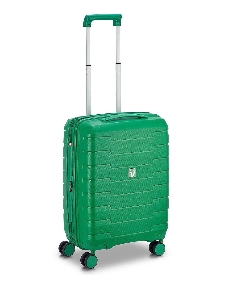 Imagen 1 de Maleta de cabina expandible skyline 2.0 rígida con capacidad 40/50l dimensiones 55x40x20/25cm Verde flúor