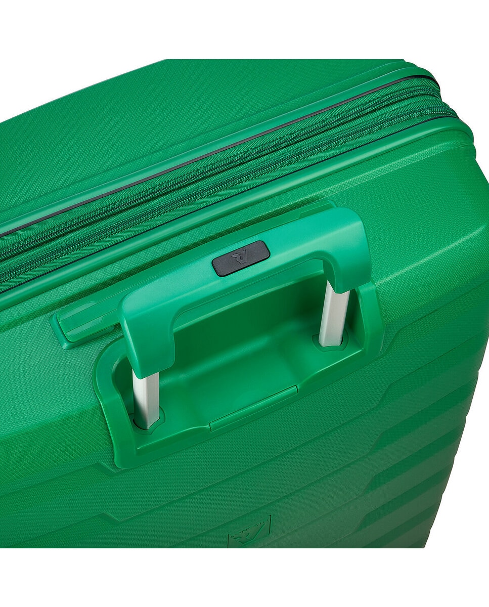Imagen 9 de Maleta de cabina expandible skyline 2.0 rígida con capacidad 40/50l dimensiones 55x40x20/25cm - Roncato - Verde flúor Verde flúor