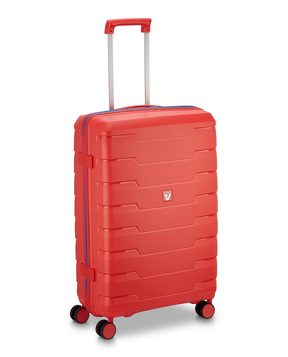 Maleta mediana skyline 2.0 neon rígida con capacidad 76l - Roncato - Rojo Rojo-1