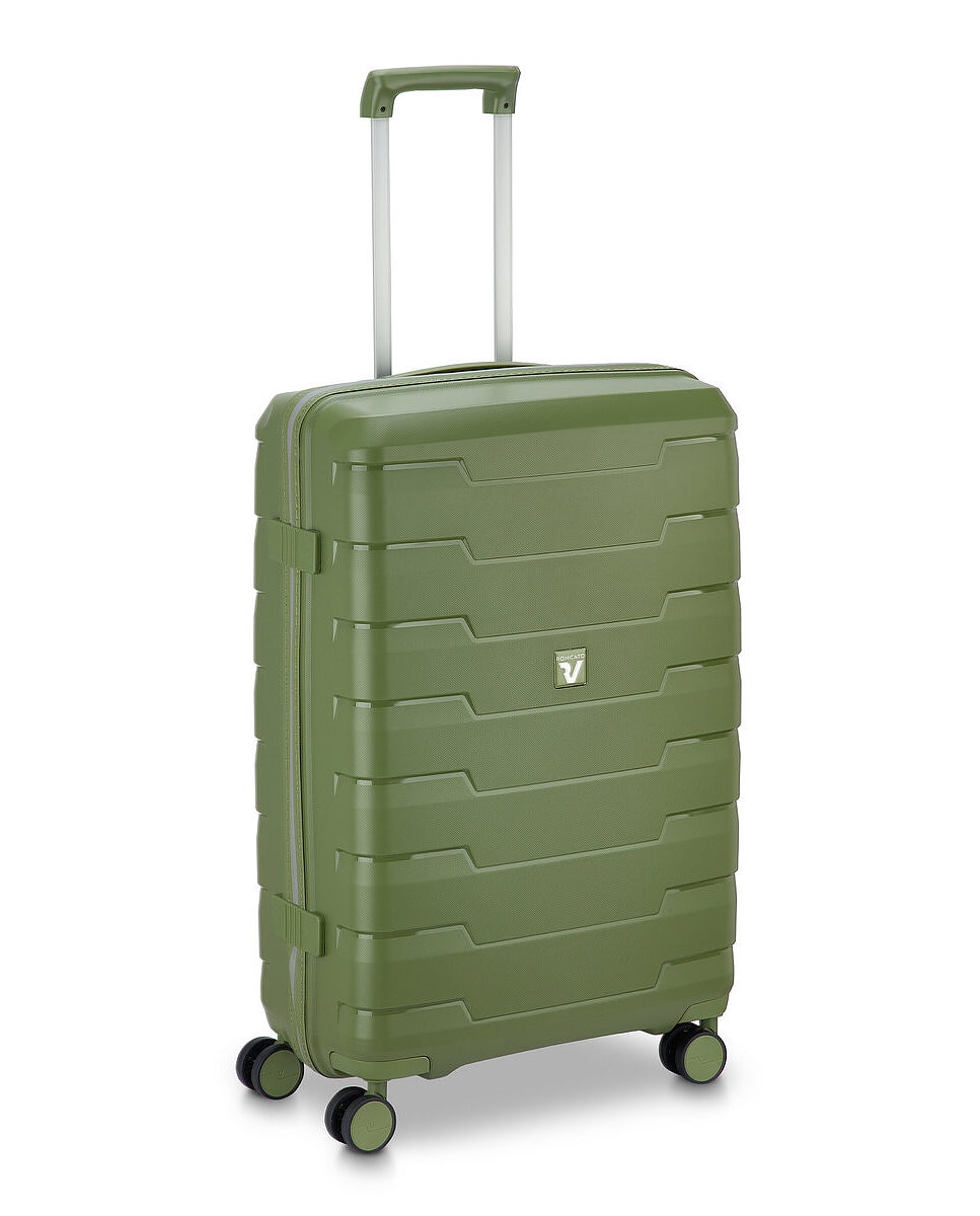 Maleta mediana skyline 2.0 neon rígida con capacidad 76l - Roncato - Verde Oliva Verde Oliva-1