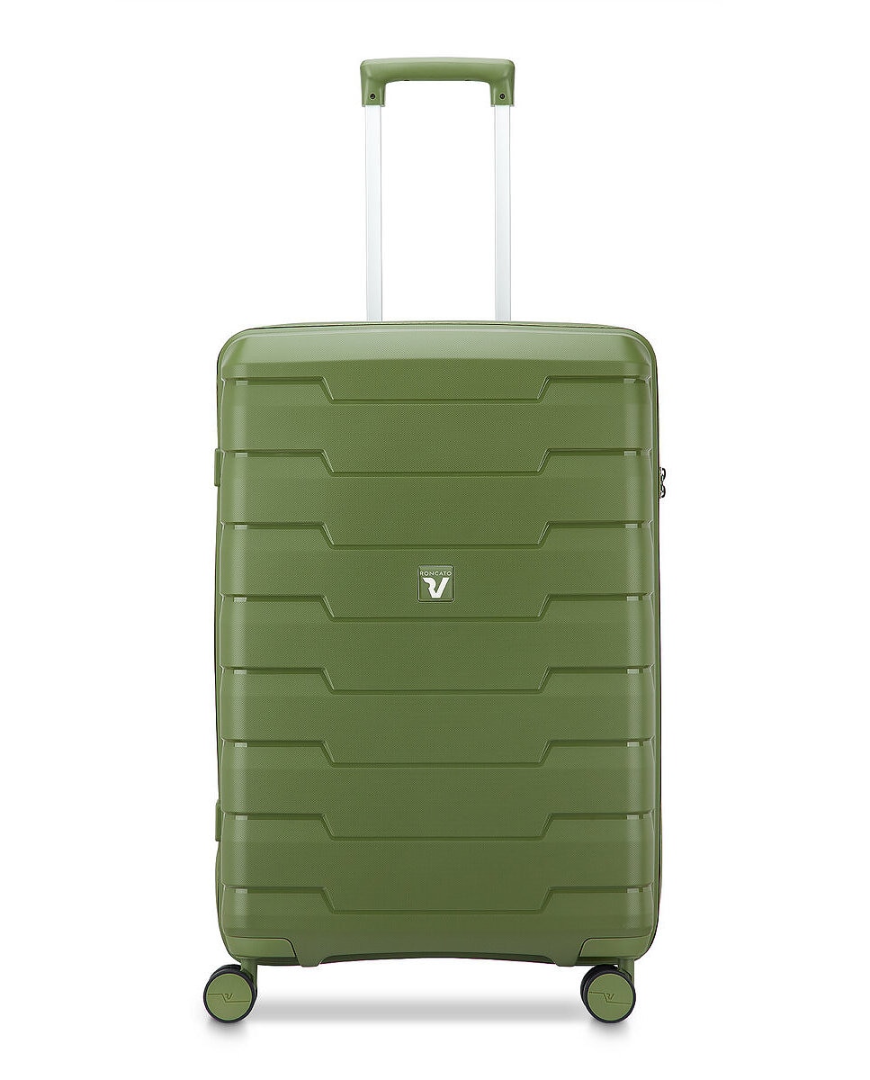 Maleta mediana skyline 2.0 neon rígida con capacidad 76l - Roncato - Verde Oliva Verde Oliva-2