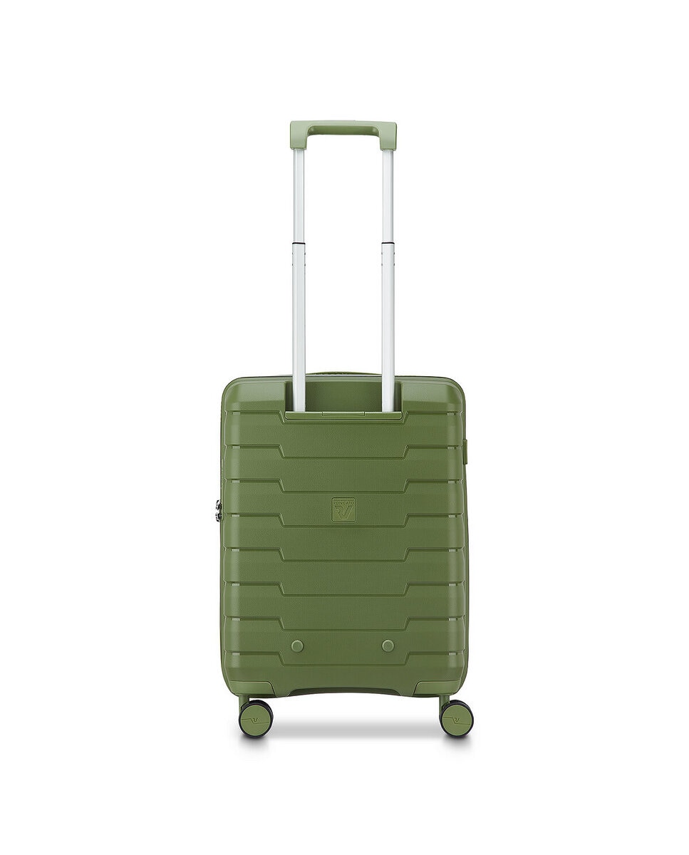 Imagen 5 de Maleta de cabina skyline 2,0 neon rígida con capacidad 40l dimensiones 55x40x20cm - Roncato - Verde Oliva Verde Oliva