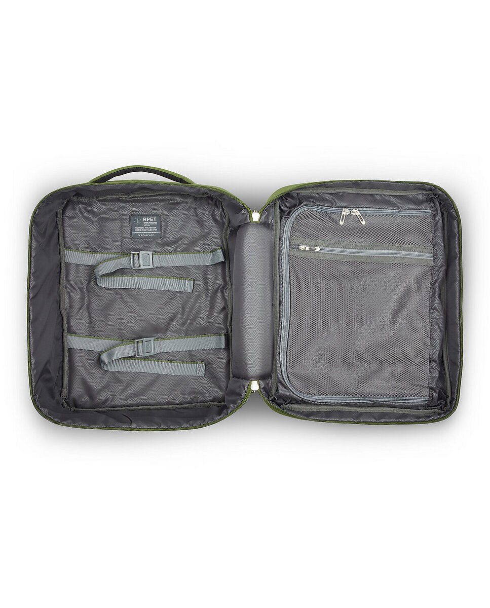 Imagen 4 de Crosslite ryanair mochila viaje 40x30x20 cm - Roncato - Verde Oliva Verde Oliva
