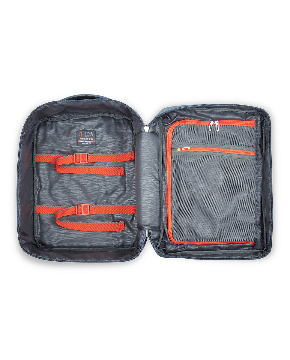 Imagen 4 de Crosslite ryanair mochila viaje 40x30x20 cm - Roncato - Gris marengo Gris marengo