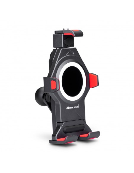 Soporte de moto Mh-Pro Nv Phone Anti-Vibration Midland - Negro Negro-2