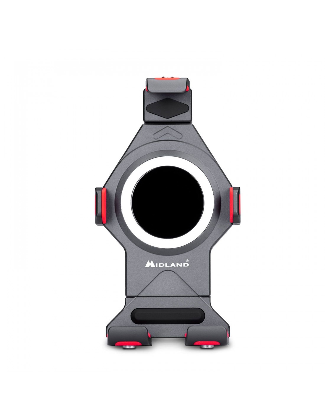 Soporte de moto Mh-Pro Nv Phone Anti-Vibration Midland - Negro Negro-3
