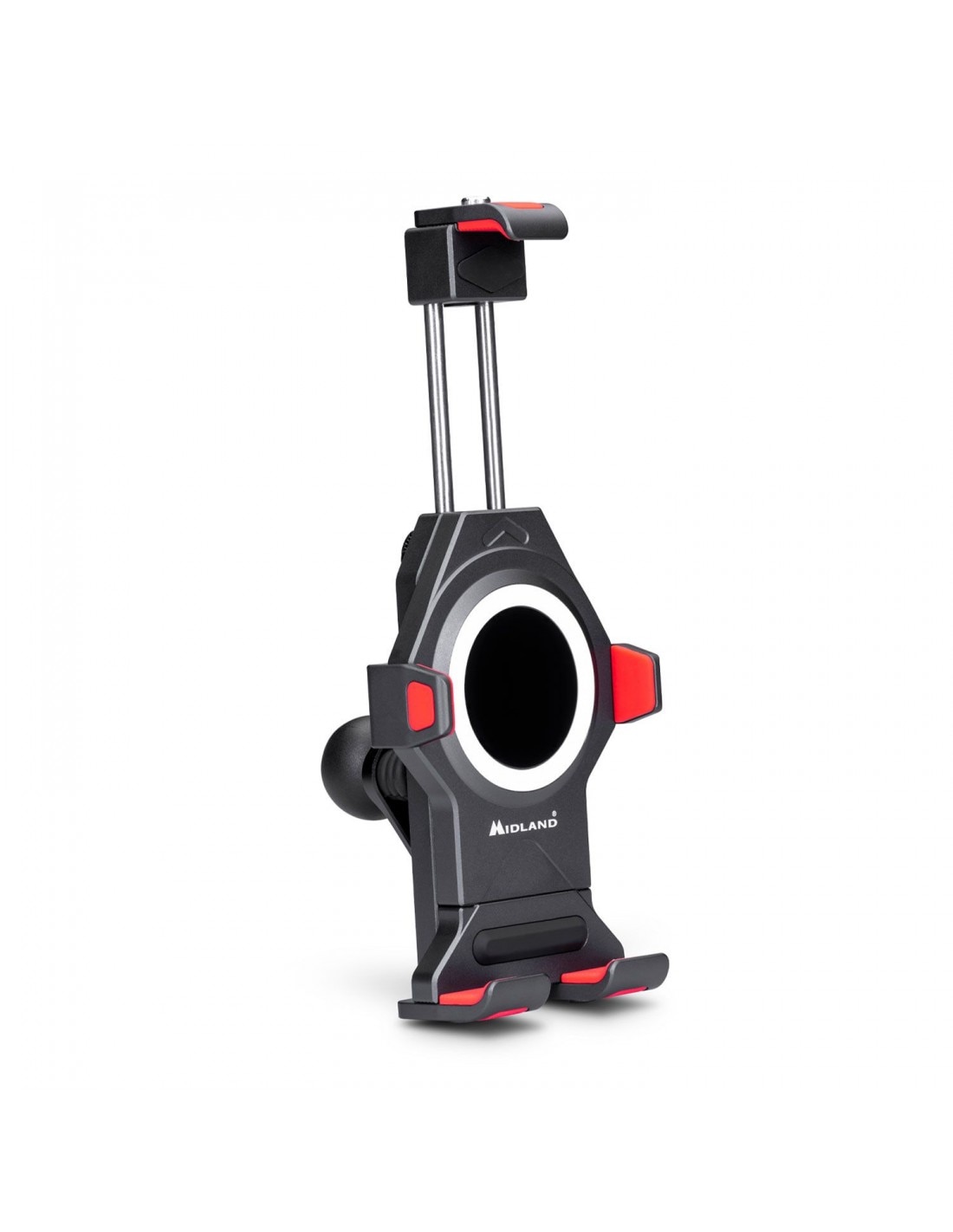 Soporte de moto Mh-Pro Nv Phone Anti-Vibration Midland - Negro Negro-4