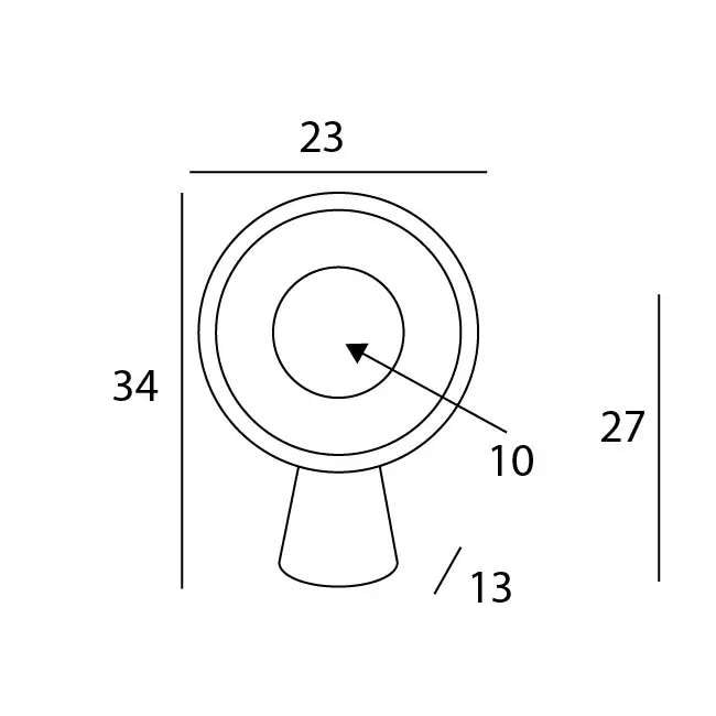 Imagen 3 de Espejo cosmético LED y altavoz bluetooth Manillons Torrent - Plata Plata