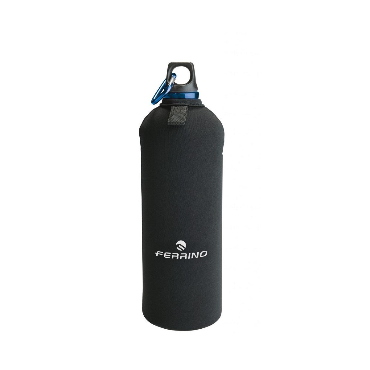 Ferrino Alu Drink LT 1 W/Néoprène Pouch/Shoulder Belt Thermos