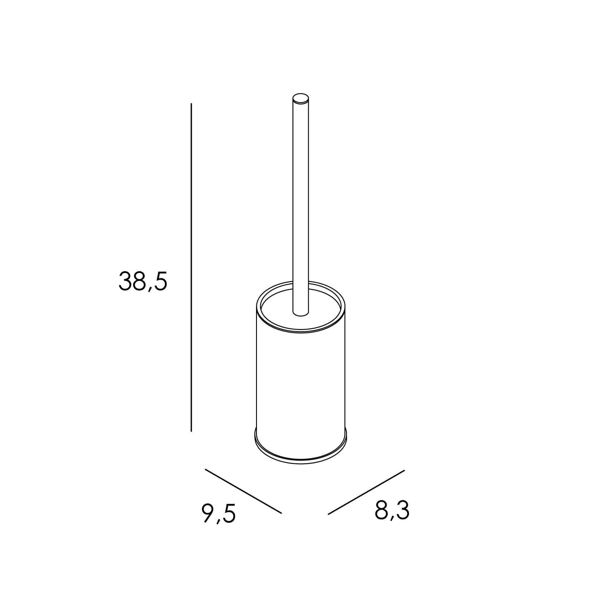 Imagen 2 de Escobillero de pared Manillons Torrent - Cromo Cromo