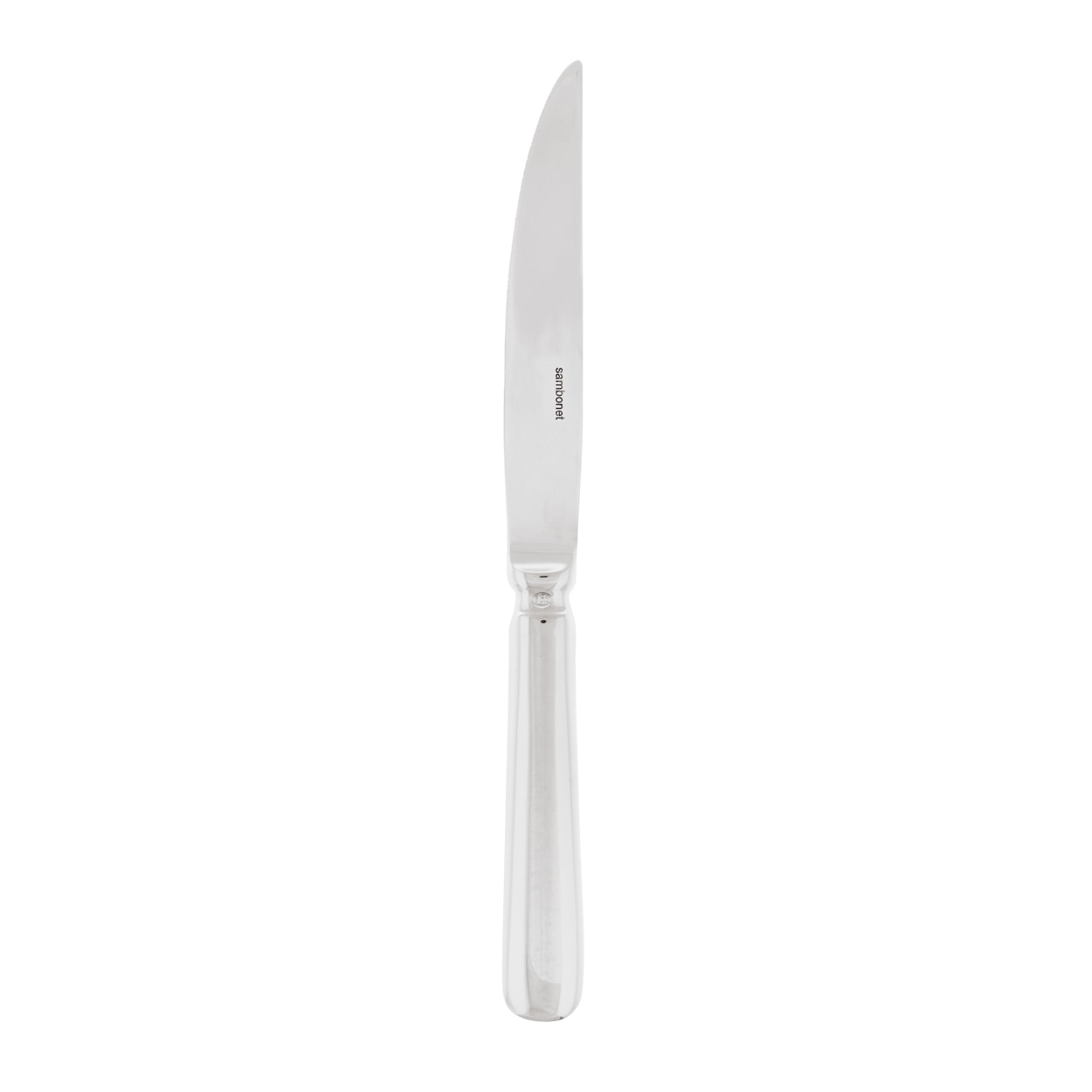 Imagen 0 de Cuchillo de carne Monobloc Baguette Sambonet Plata