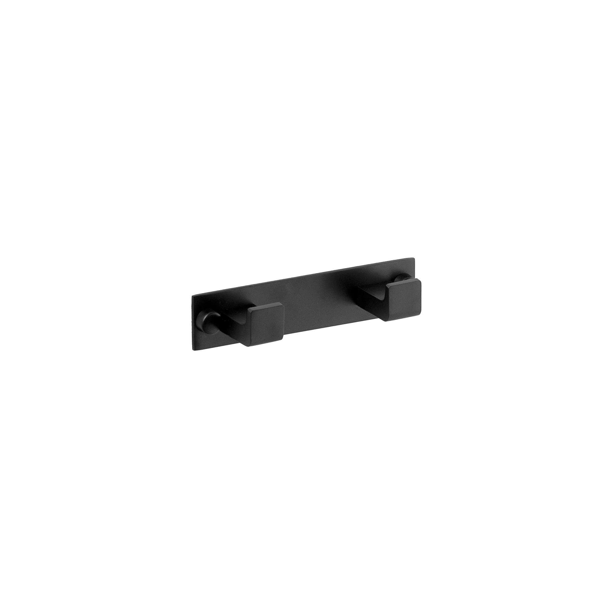 Imagen 1 de Percha Doble Colección Yass - Negro mate Negro mate