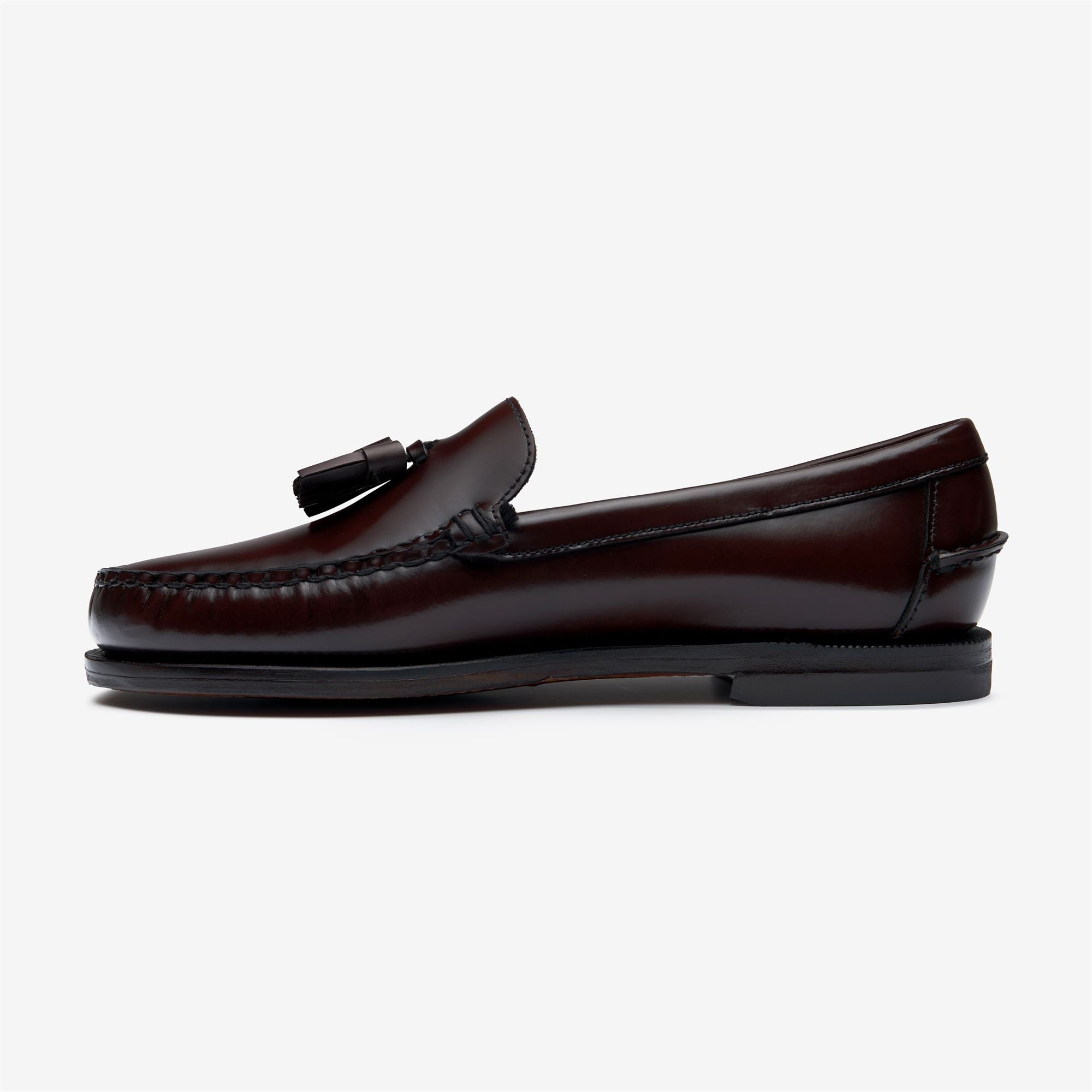 Mocasines de mujer de piel - Sebago - Burdeos Burdeos-2