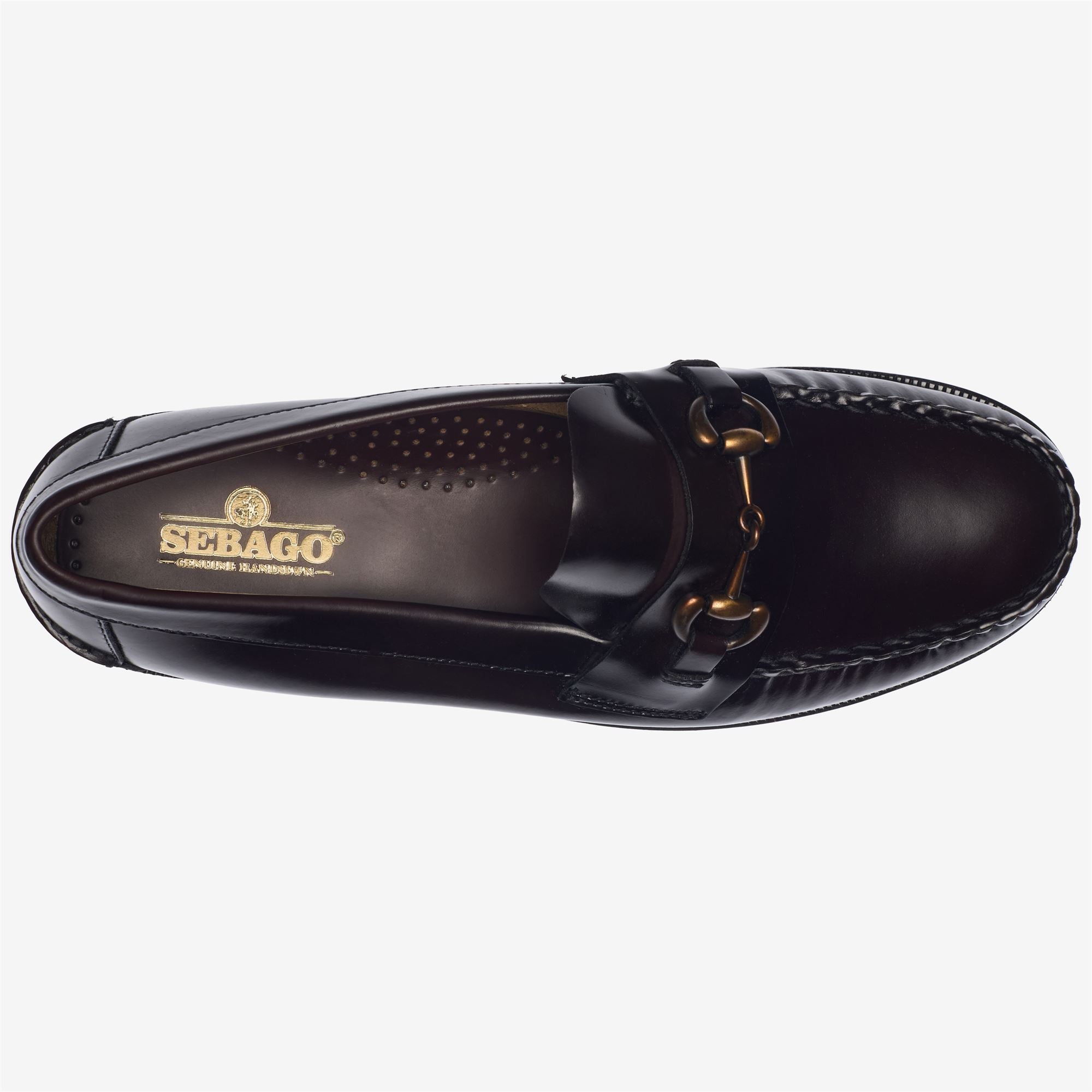 Mocasines de hombre de piel elegantes - Sebago - Burdeos Burdeos-3
