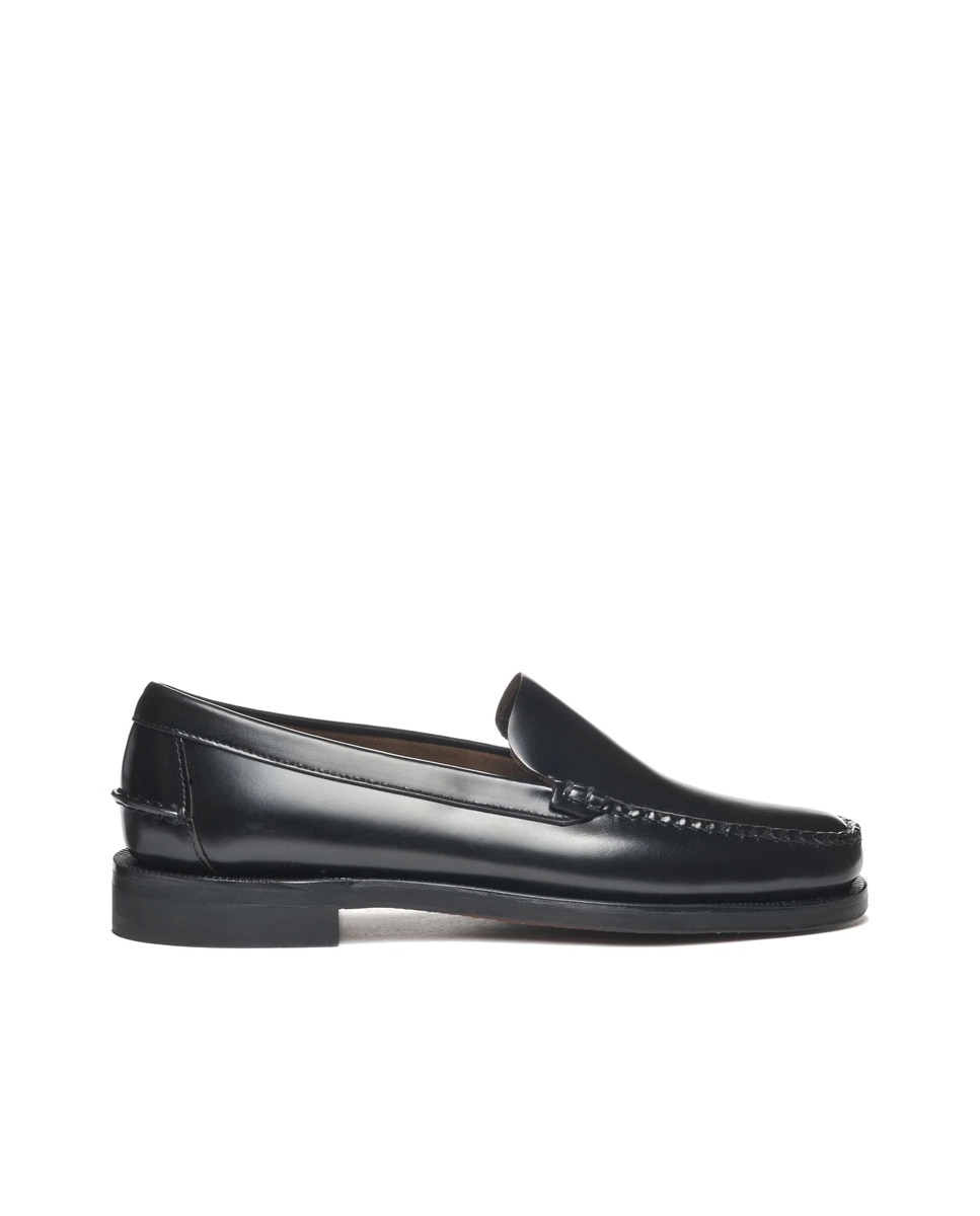 Imagen 0 de Mocasines de hombre de piel Negro