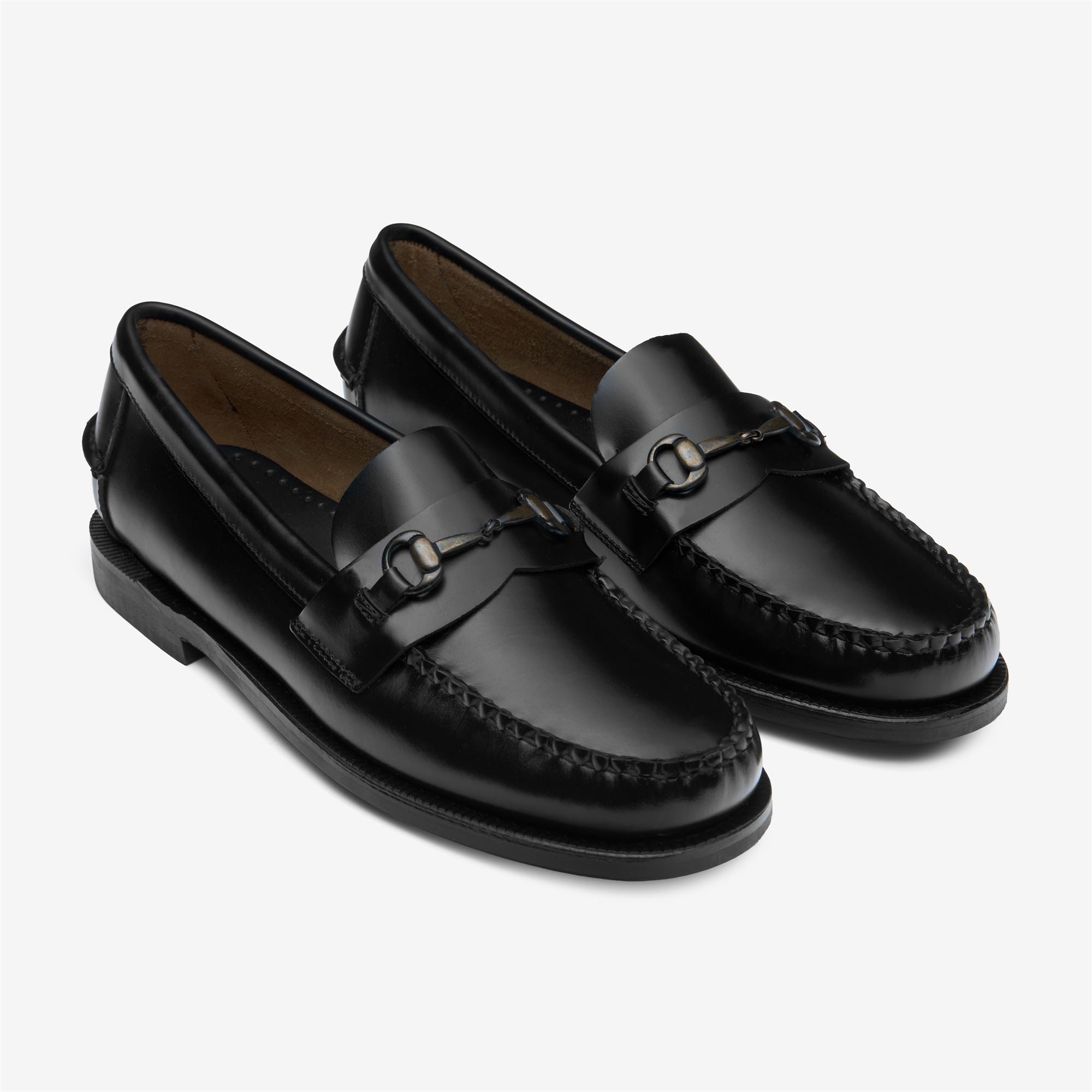 Imagen 3 de Mocasin de mujer en piel con borlas - Sebago - Negro Negro