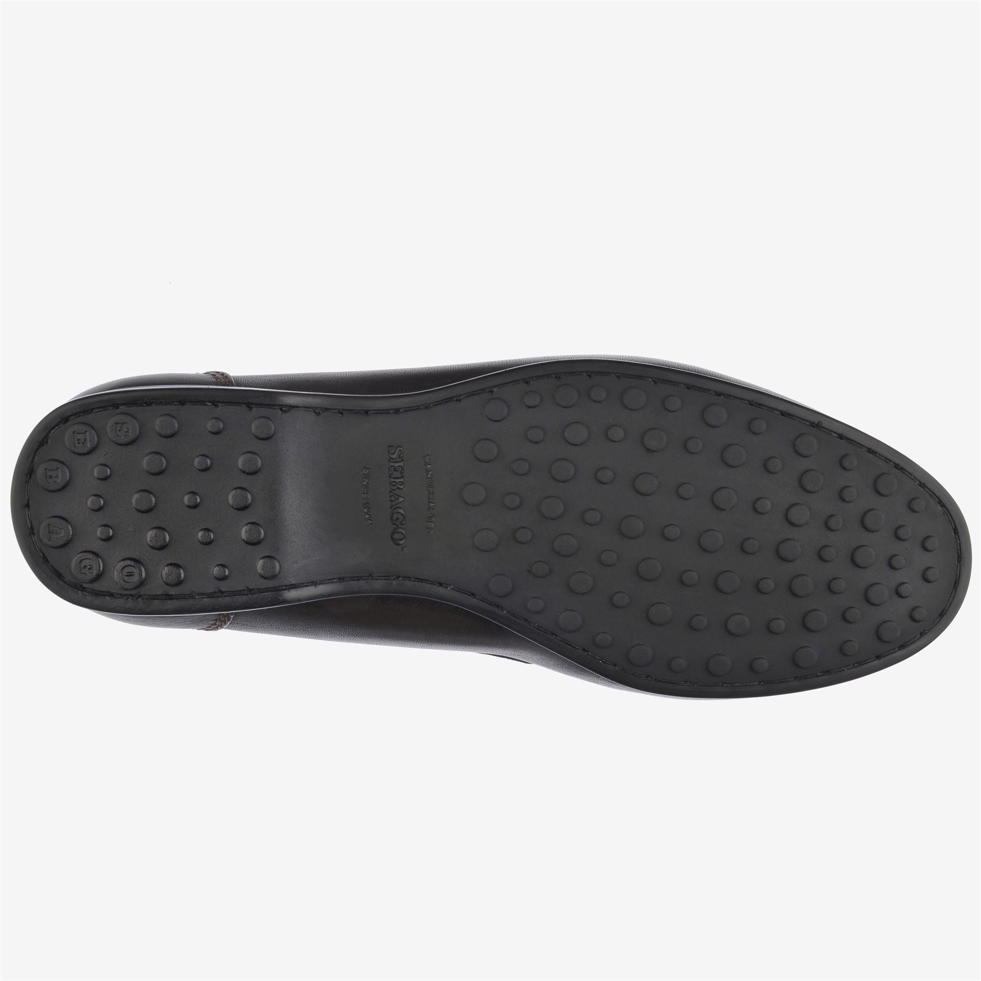 Mocasines driver de hombre de piel - Sebago - Marrón oscuro Marrón oscuro-2