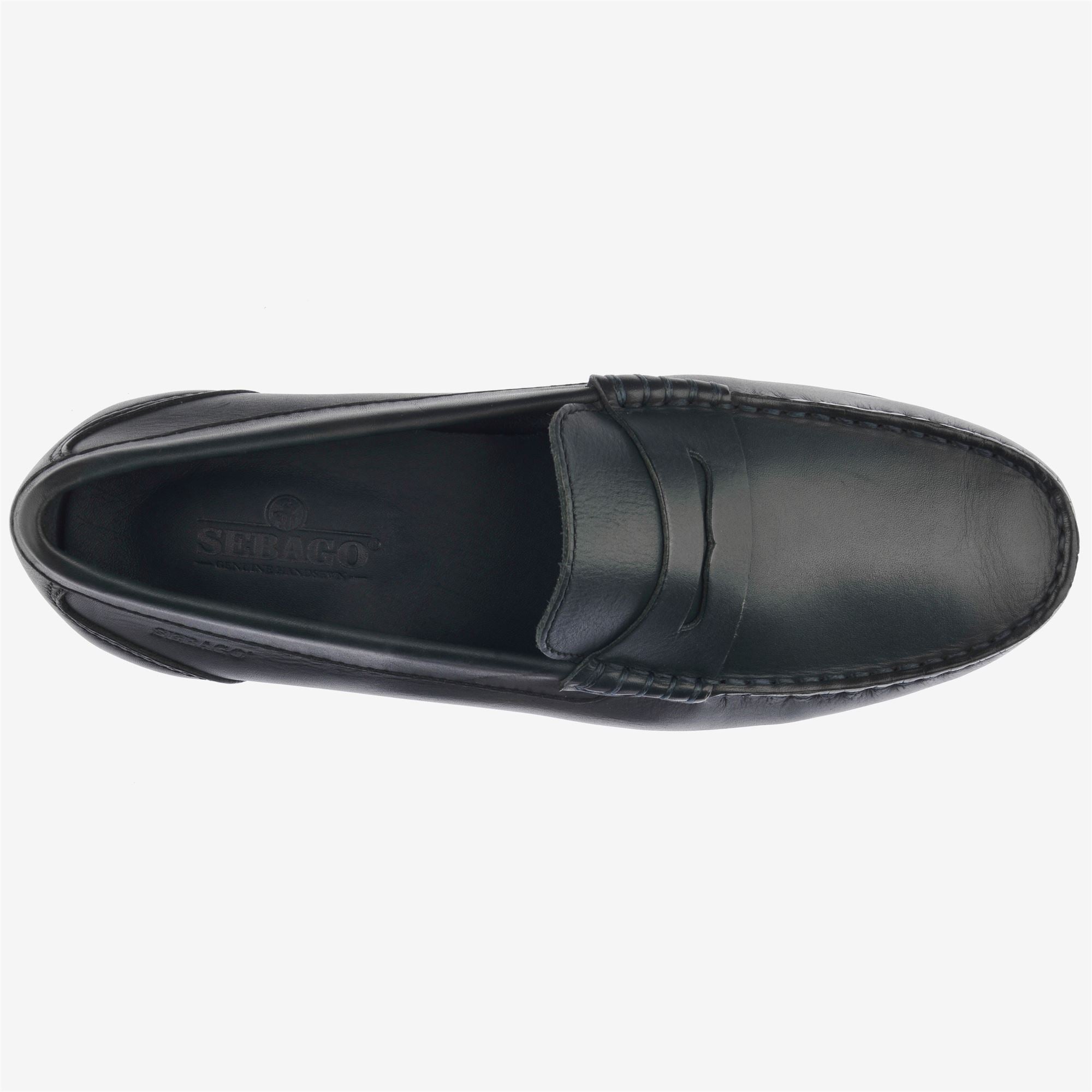 Mocasines driver de hombre de piel - Sebago - Azul marino Azul marino-3