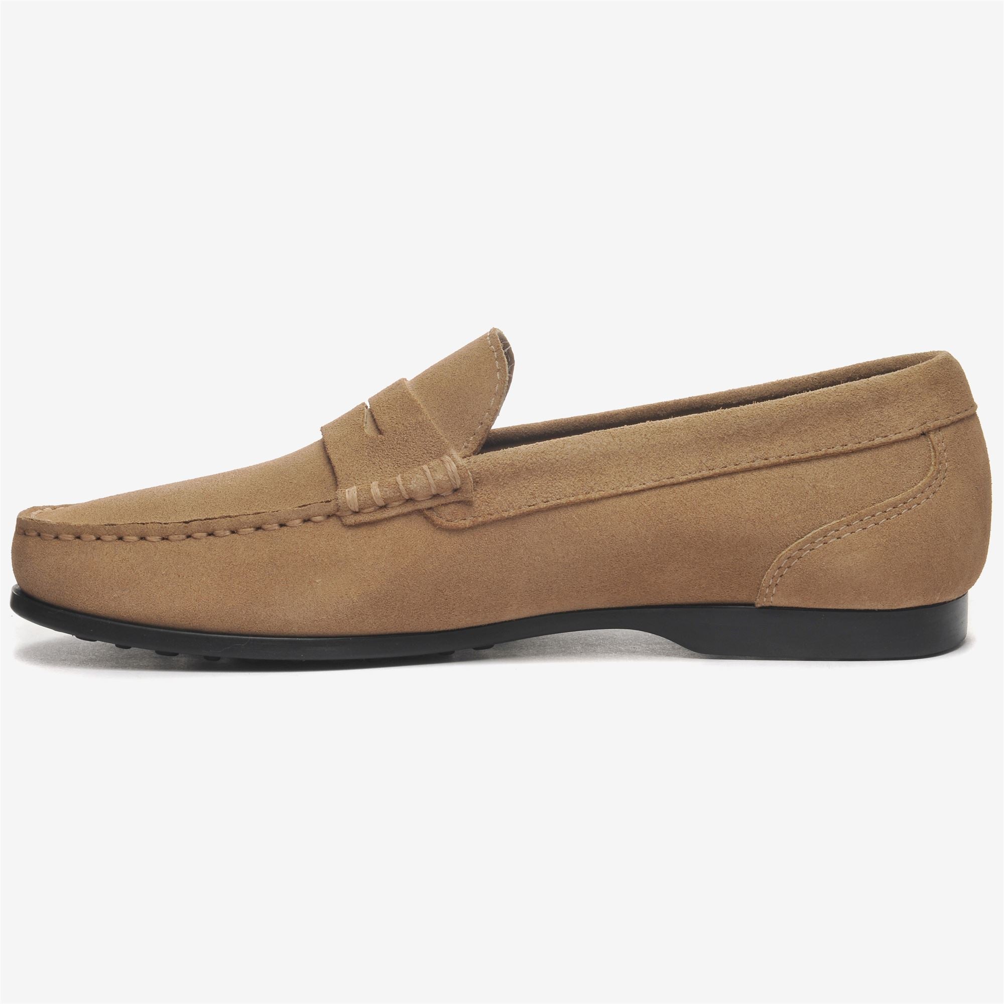 Mocasines driver de hombre de ante - Sebago - Camel Camel-4