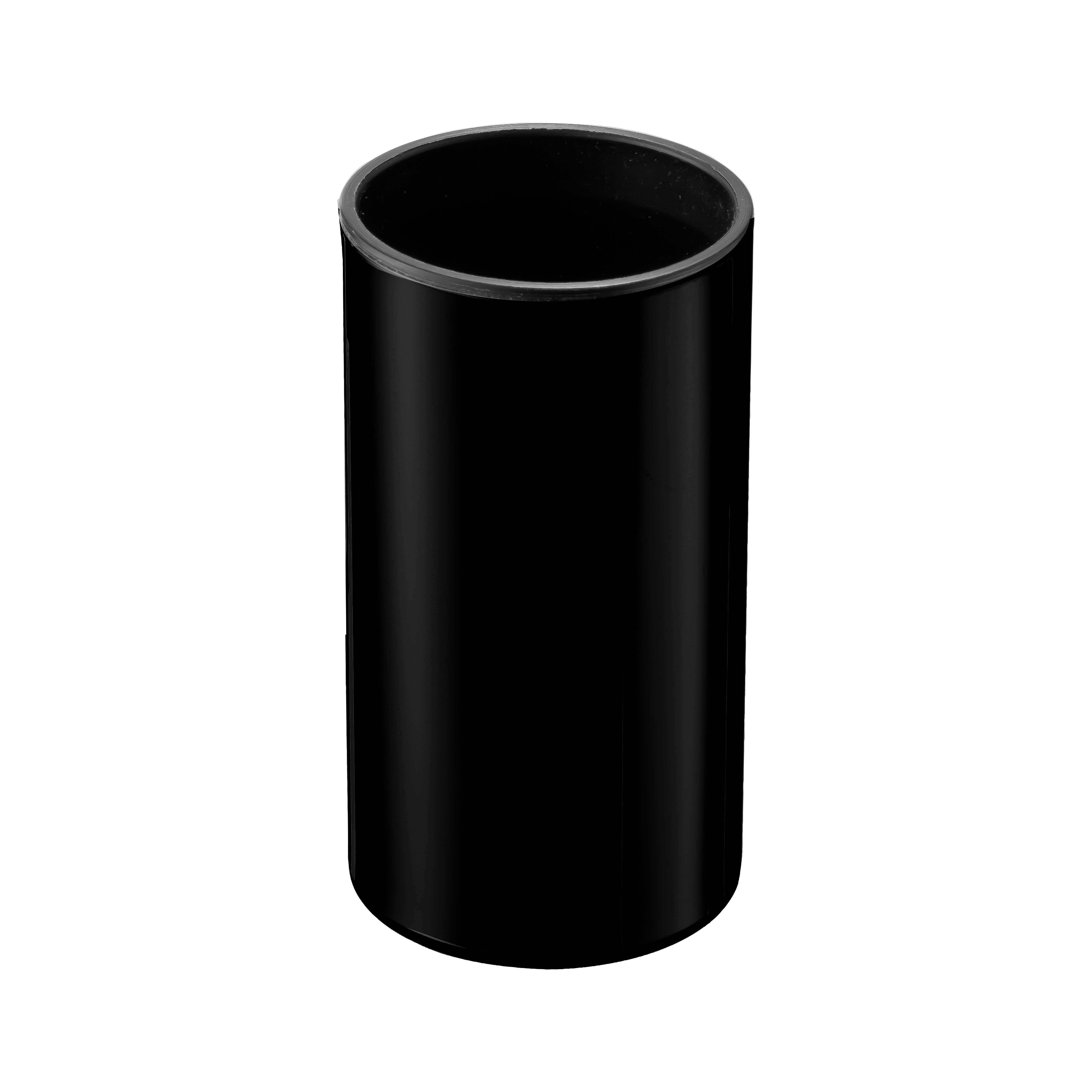 Imagen 1 de Portacepillos sobremesa Manillons Torrent - Negro mate Negro mate