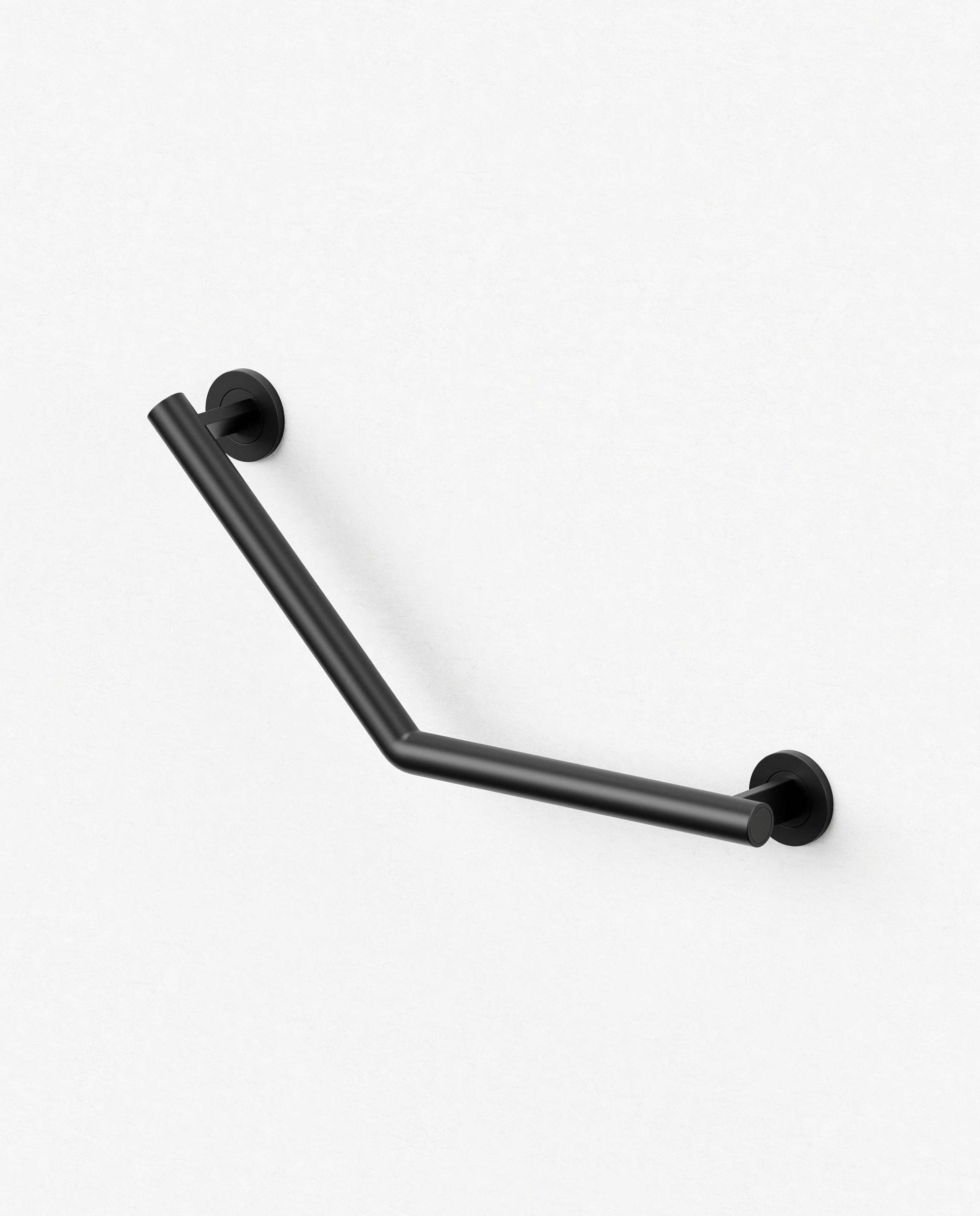 Imagen 1 de Asa de sujeción angular Colección Bold - Negro mate Negro mate