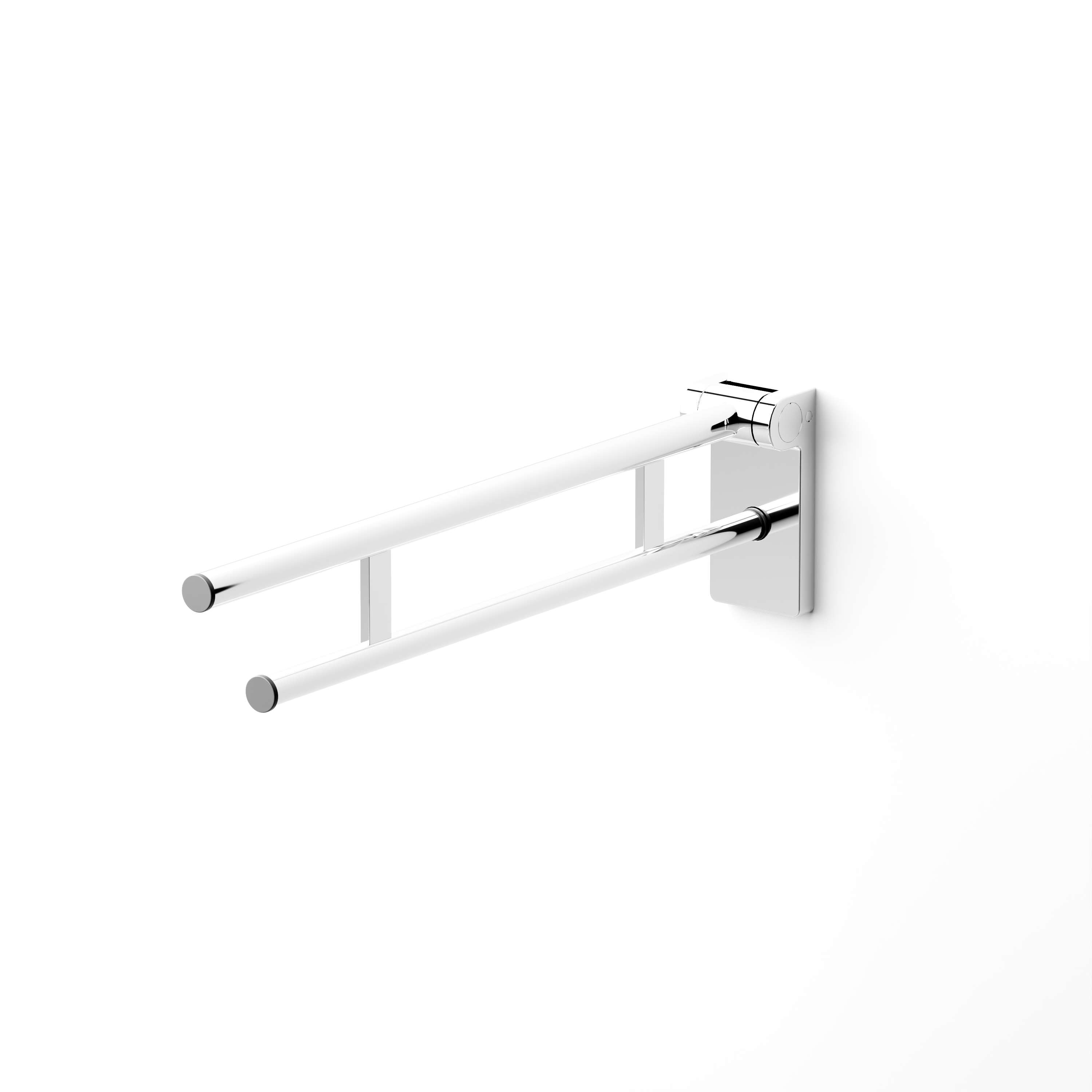 Imagen 0 de Barra de apoyo abatible Colección Bold Plata