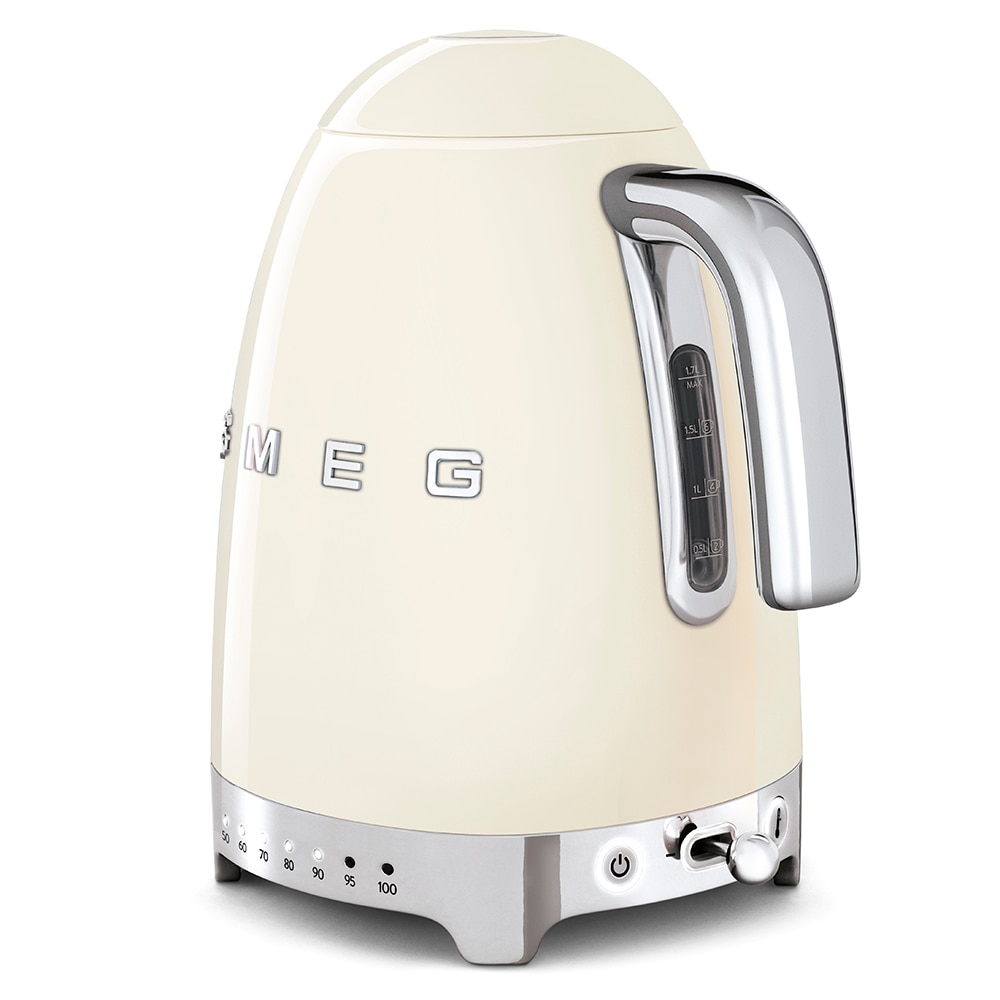Hervidor SMEG KLF04PBEU estética Años 50 - Crema Crema-3