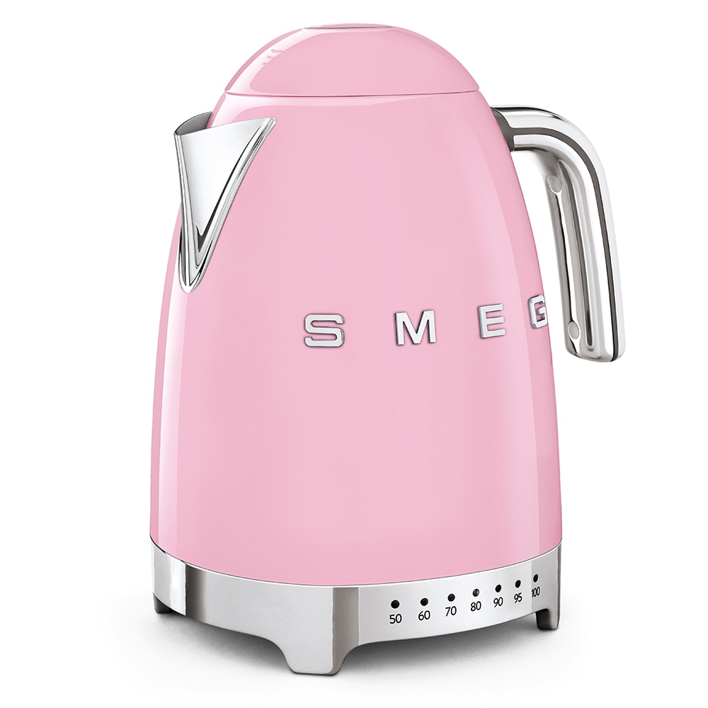 Hervidor SMEG KLF04PBEU estética Años 50 - Rosa Rosa-2