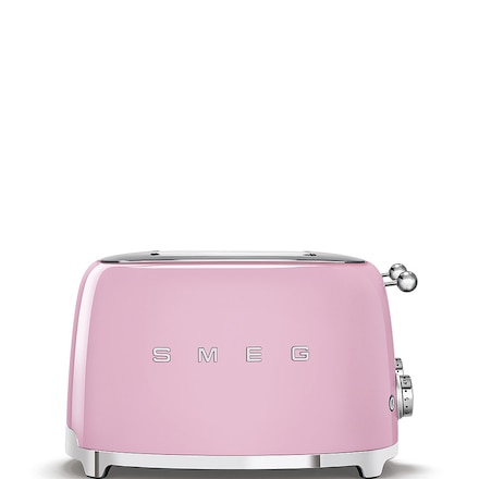 Tostadora Smeg TSF03PKEU 4 rebanadas Rosa