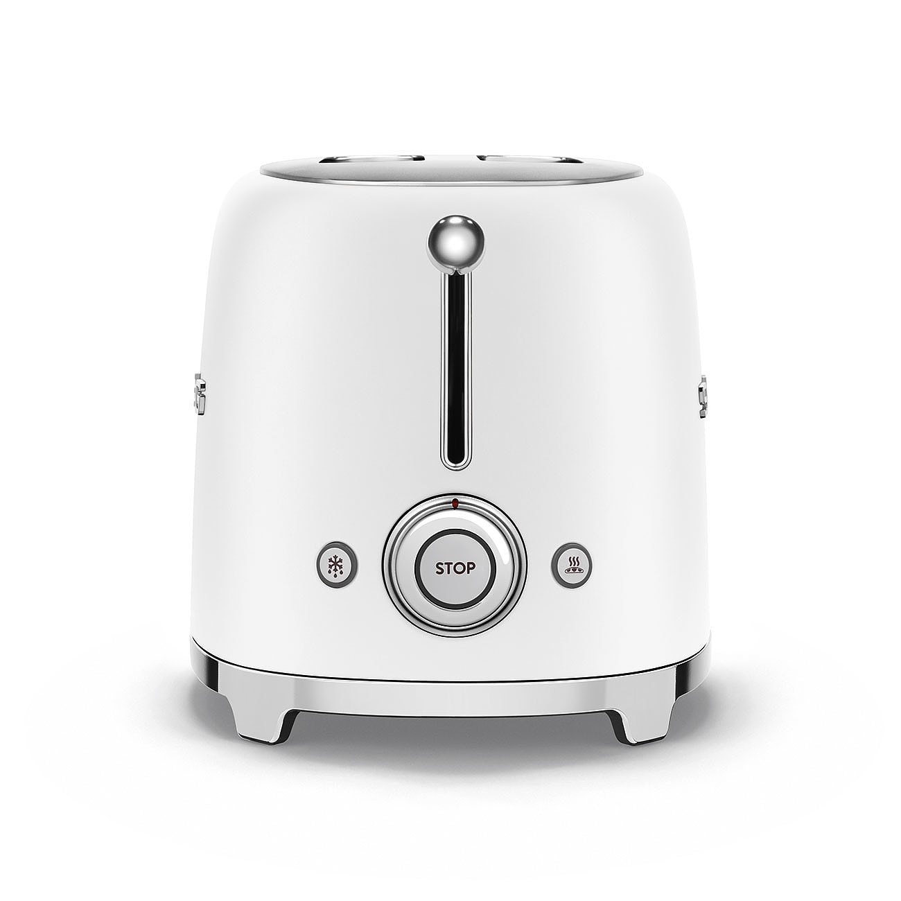 Imagen 3 de Tostador Smeg TSF01WHMEU con 2 ranuras - Blanco mate Blanco mate