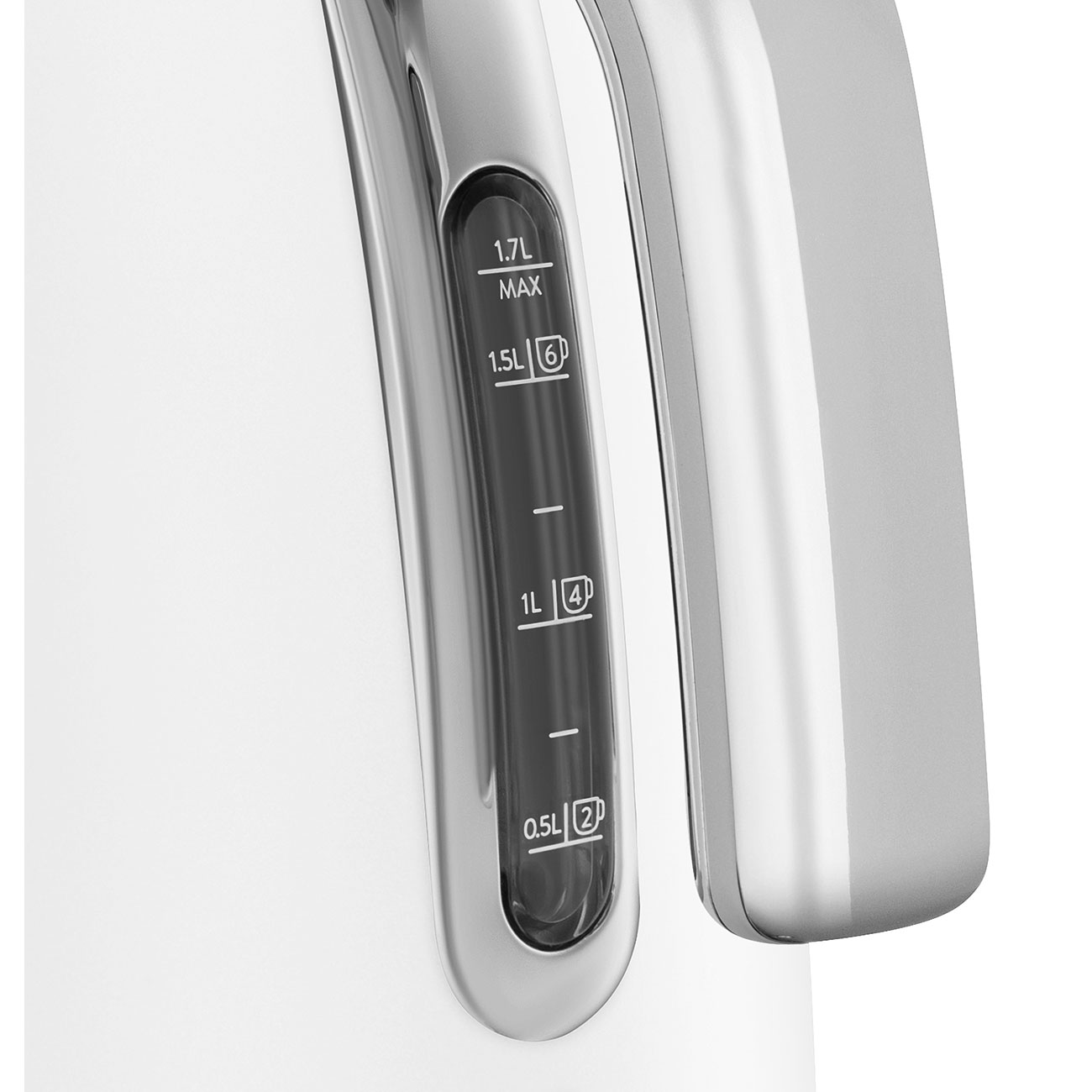 Hervidor Smeg 50's Style con capacidad de 1,7 litros - Blanco mate Blanco mate-4