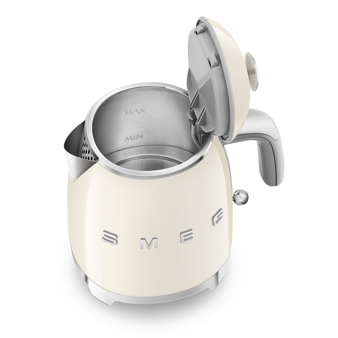 Hervidor Smeg 50'Style KLF05 mini con capacidad para 0.8 litros - Crema Crema-6