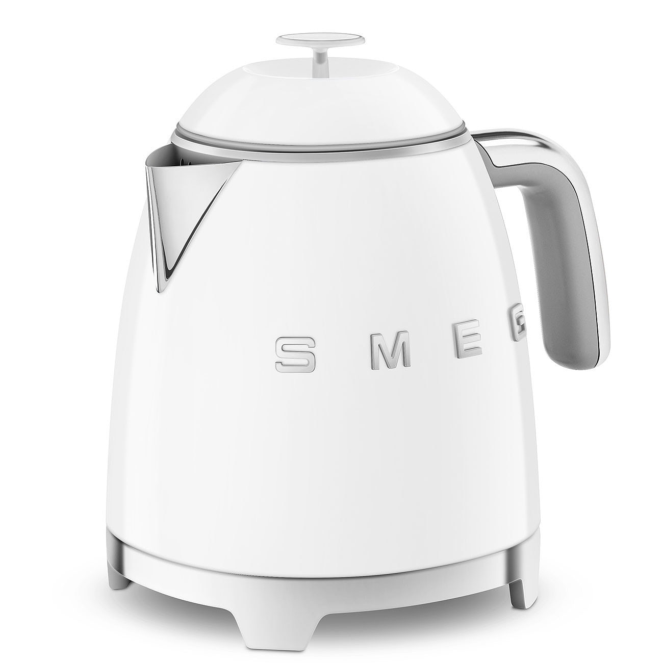 Hervidor Smeg 50'Style KLF05 mini con capacidad para 0.8 litros - Rosa Blanco-2