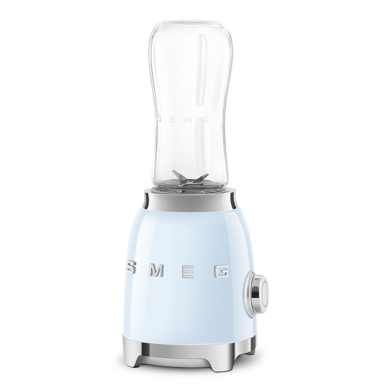 Batidora de vaso Smeg PBF01CREU con estética 50'Style y acabado brillante - Azul Azul-2