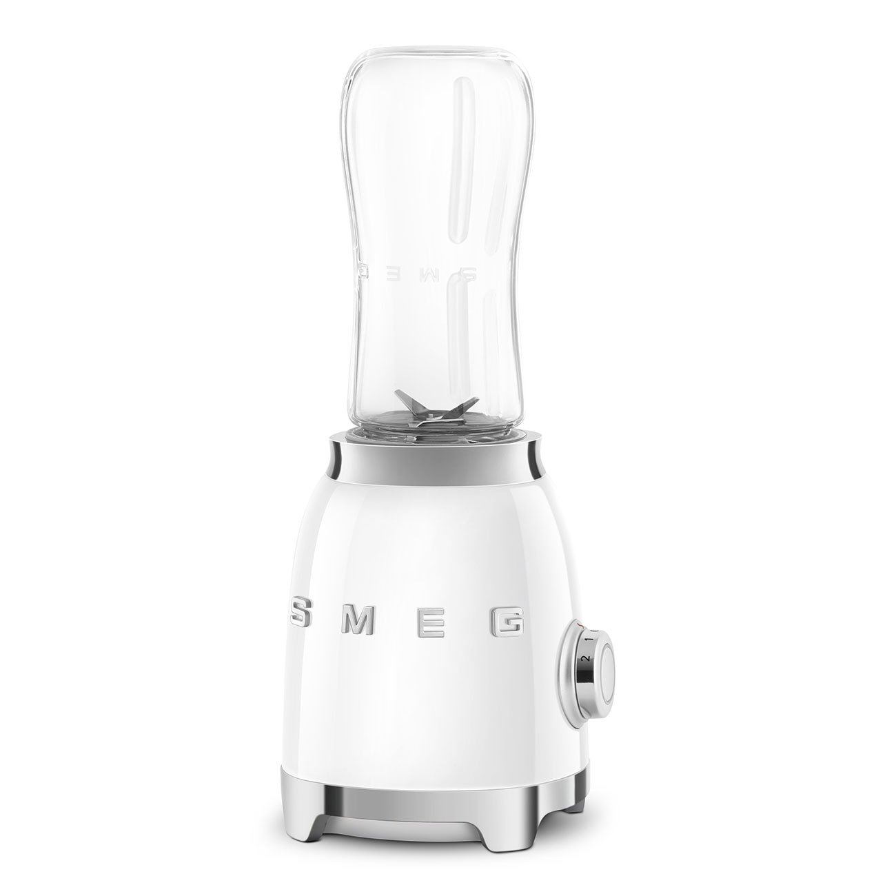 Batidora de vaso Smeg PBF01CREU con estética 50'Style y acabado brillante - Blanco Blanco-2
