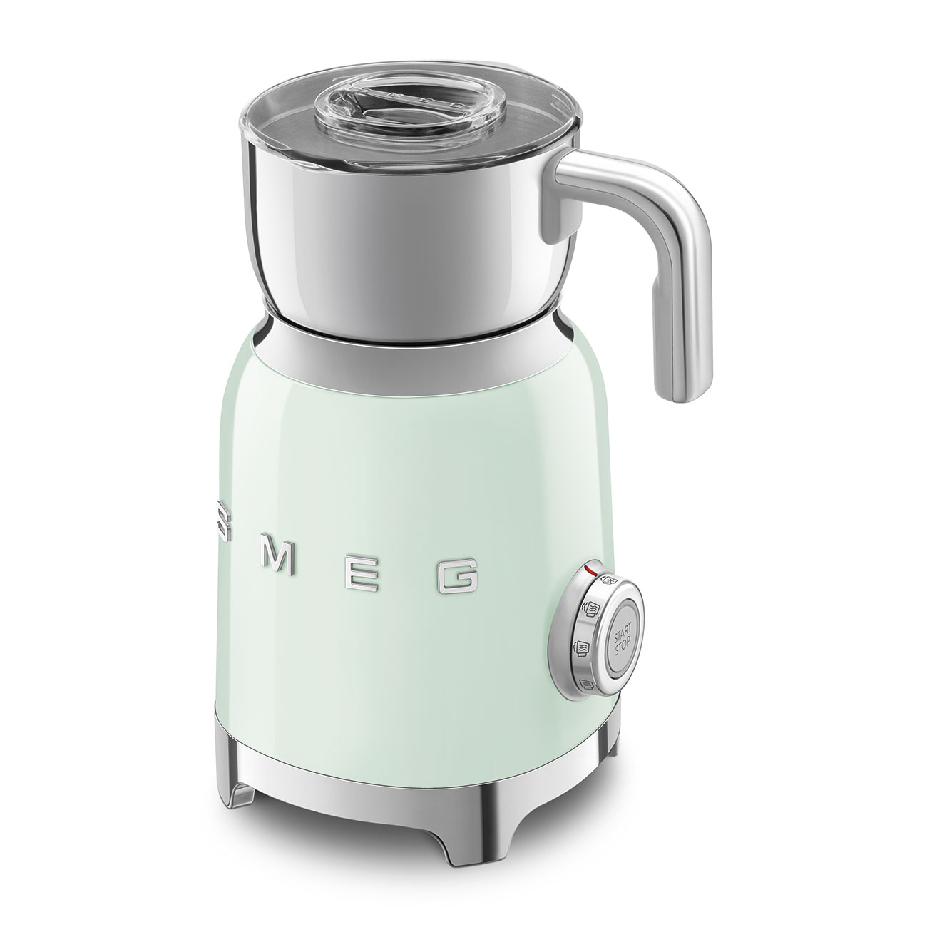 Espumador de leche Smeg MF11RDEU con estética 50'Style y acabado brillante - Verde Verde-3