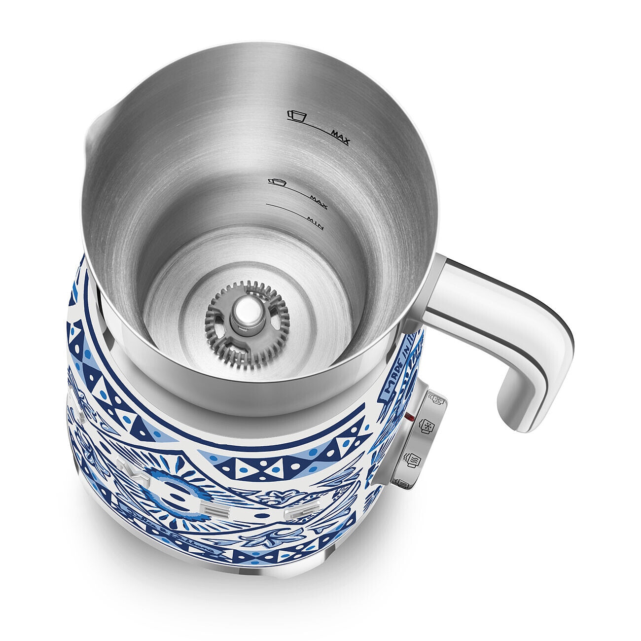 Espumador de leche Smeg MFF01DGBEU by Dolce&Gabbana - Azul Azul-4