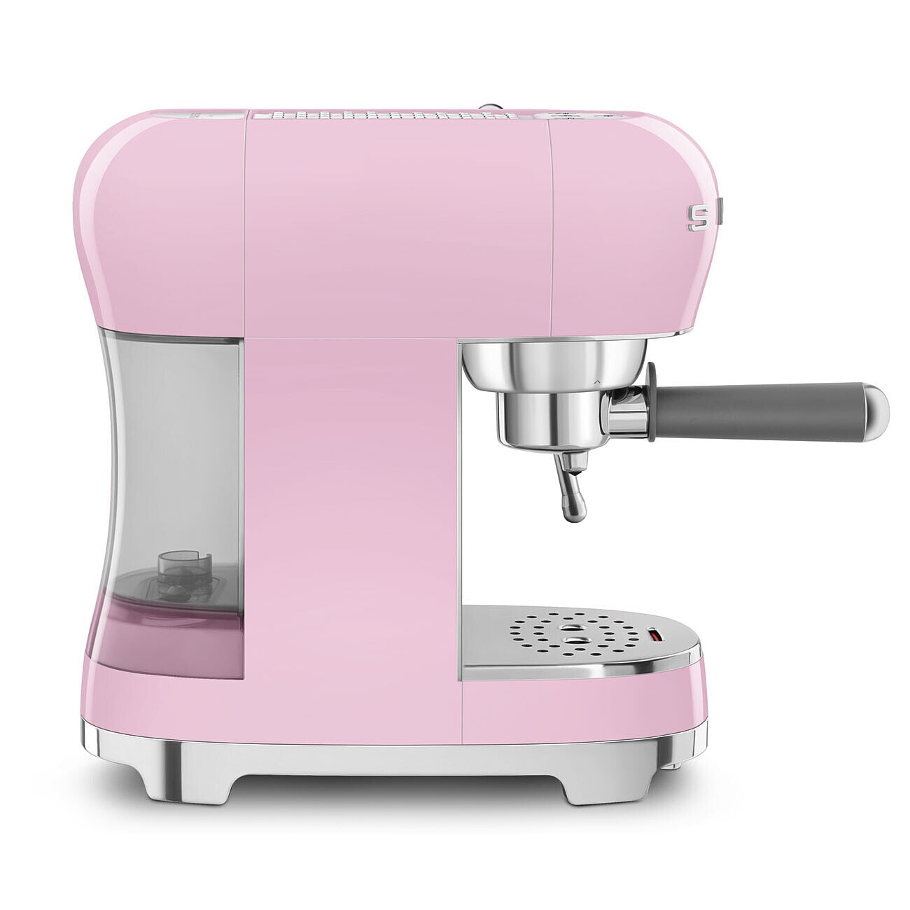 Cafetera espresso manual Smeg ECF02BLEU con sistema Thermoblock - Rosa Rosa-3