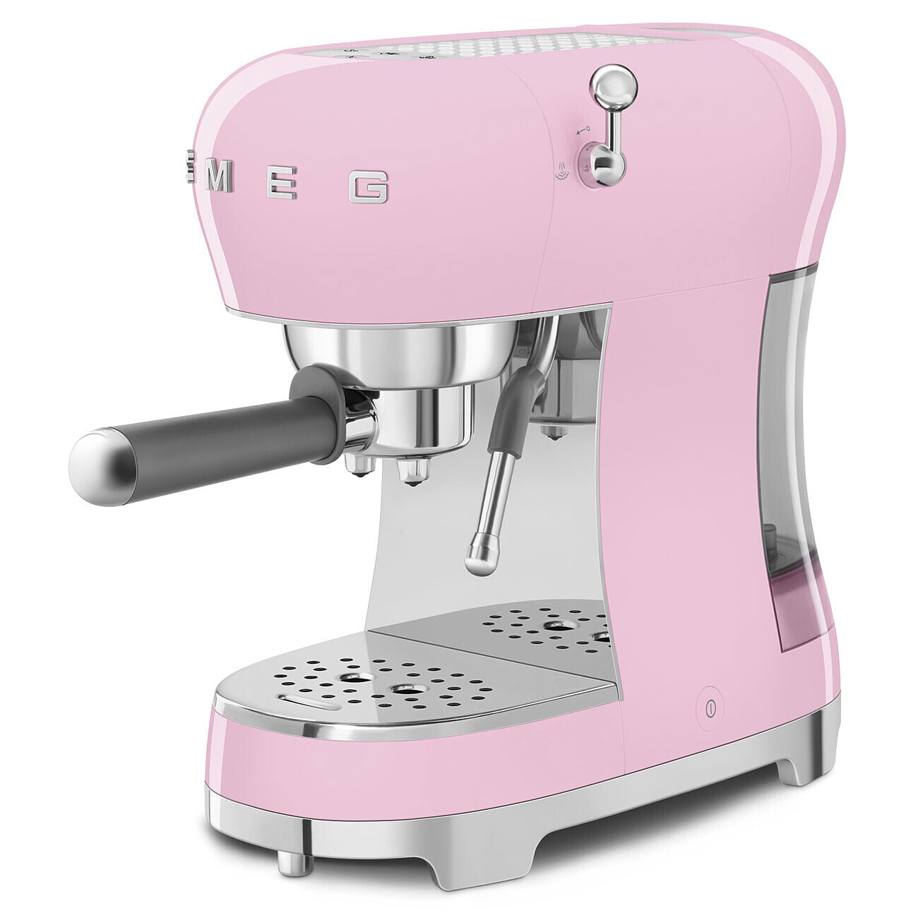 Cafetera espresso manual Smeg ECF02BLEU con sistema Thermoblock - Rosa Rosa-4
